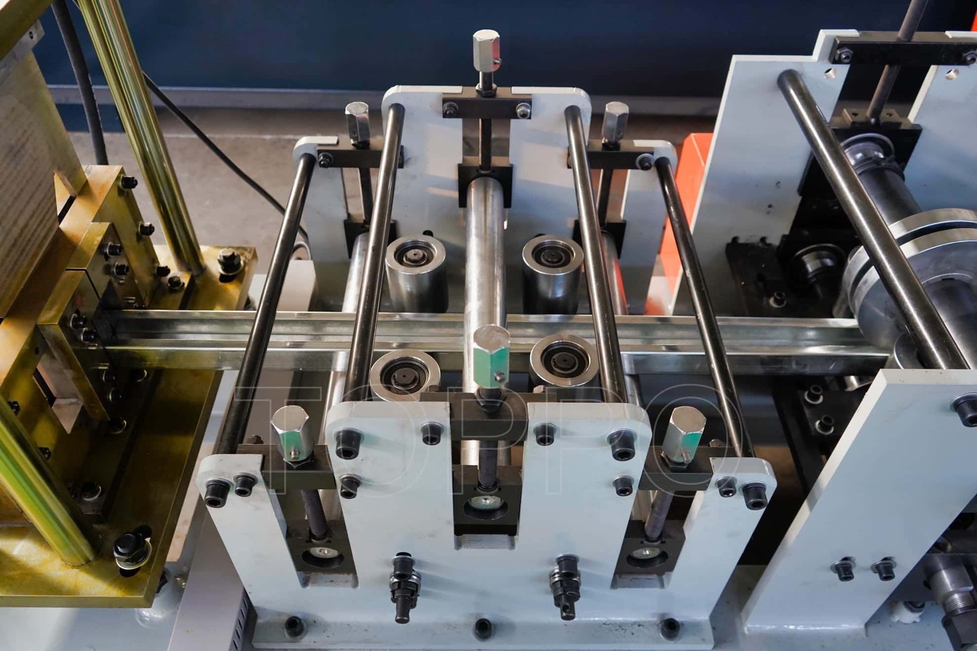 Fully Automatic CZU Purlin Roll Forming Machine with PLC Control System