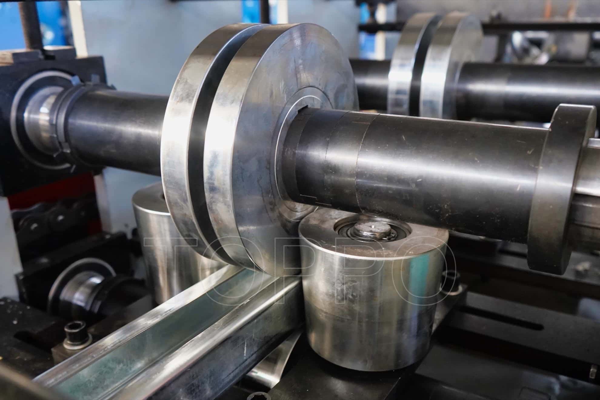 Fully Automatic CZU Purlin Roll Forming Machine with PLC Control System