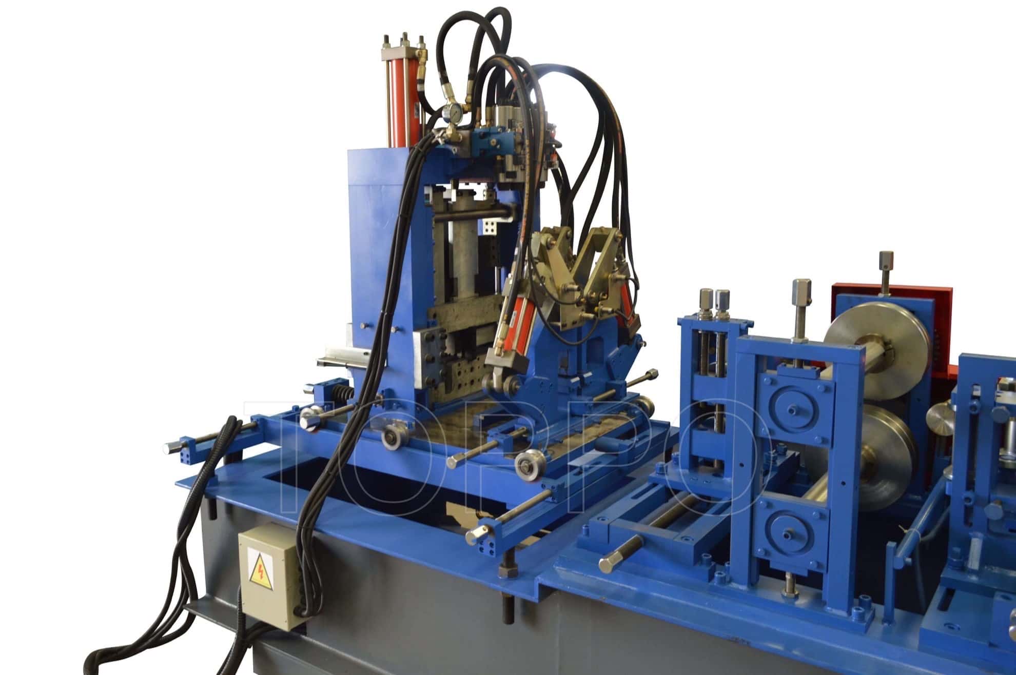 Professional Automatic CZU Purlin Roll Forming Machine for Steel Structures