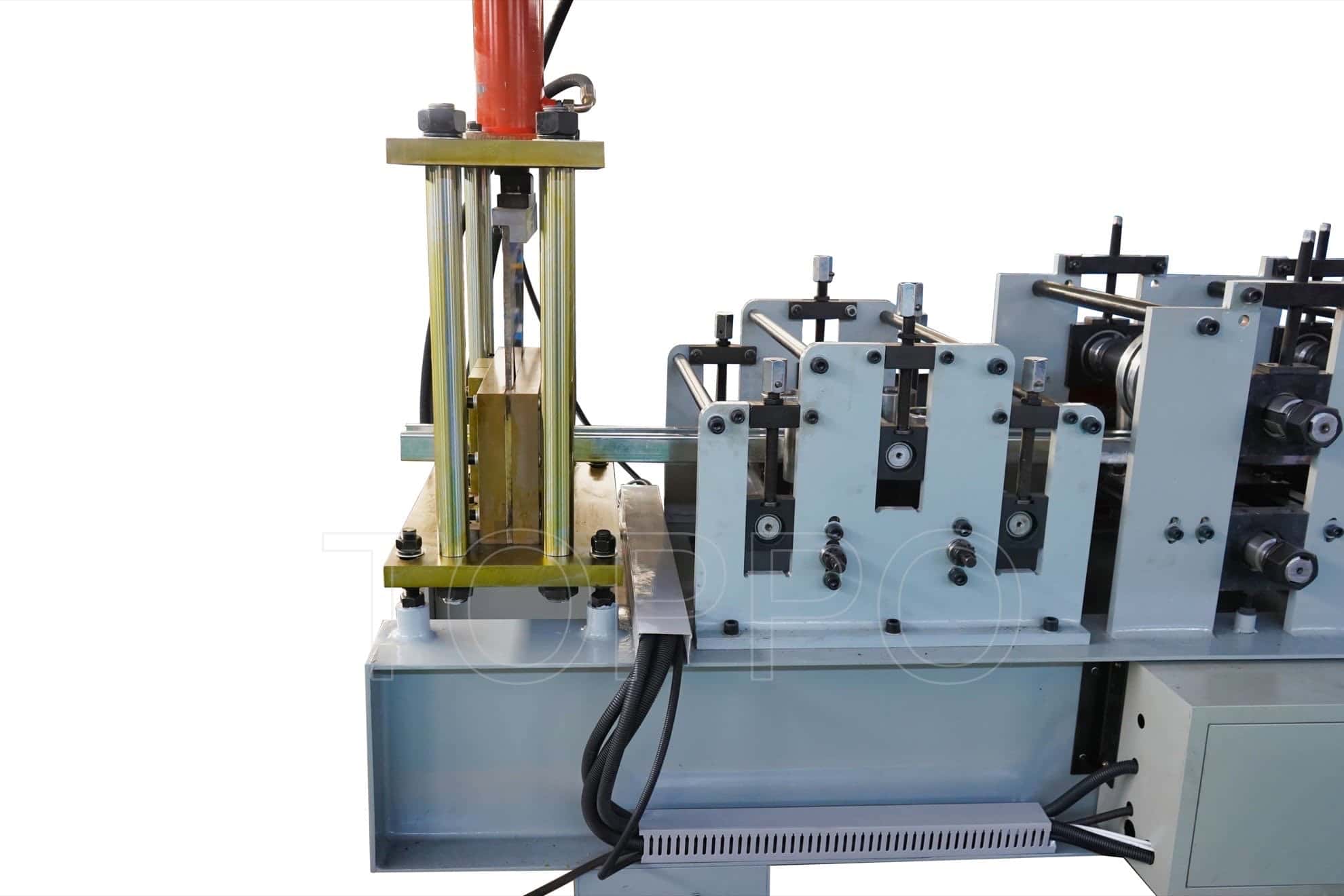 Precision Automatic CZU Purlin Roll Forming Machine for Steel Structure Manufacturing
