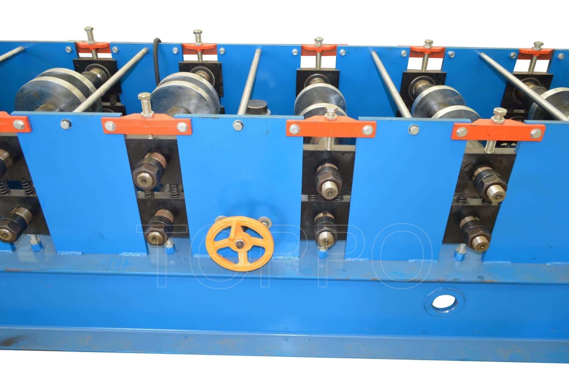 Industrial Fully Automatic CZU Purlin Roll Forming Machine with Servo Punching System