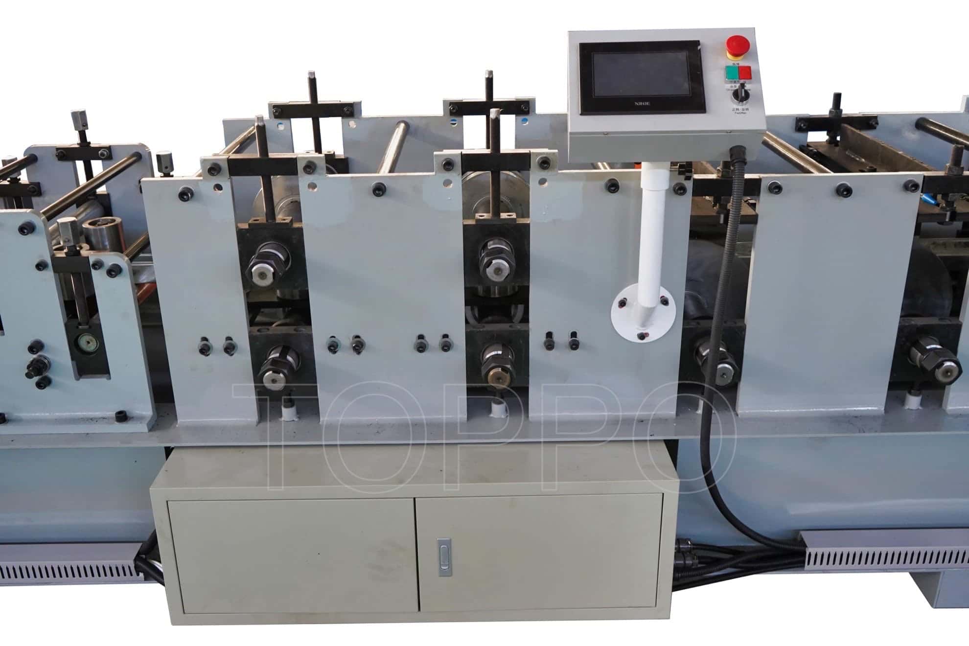 Fully Automatic CZU Purlin Roll Forming Machine with PLC Control System