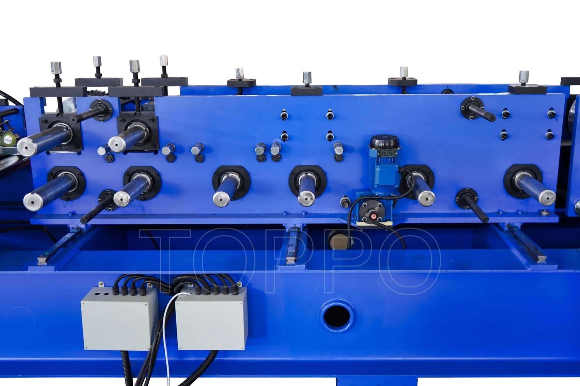 Automatic CZU Purlin Roll Forming Machine with Hydraulic Punching