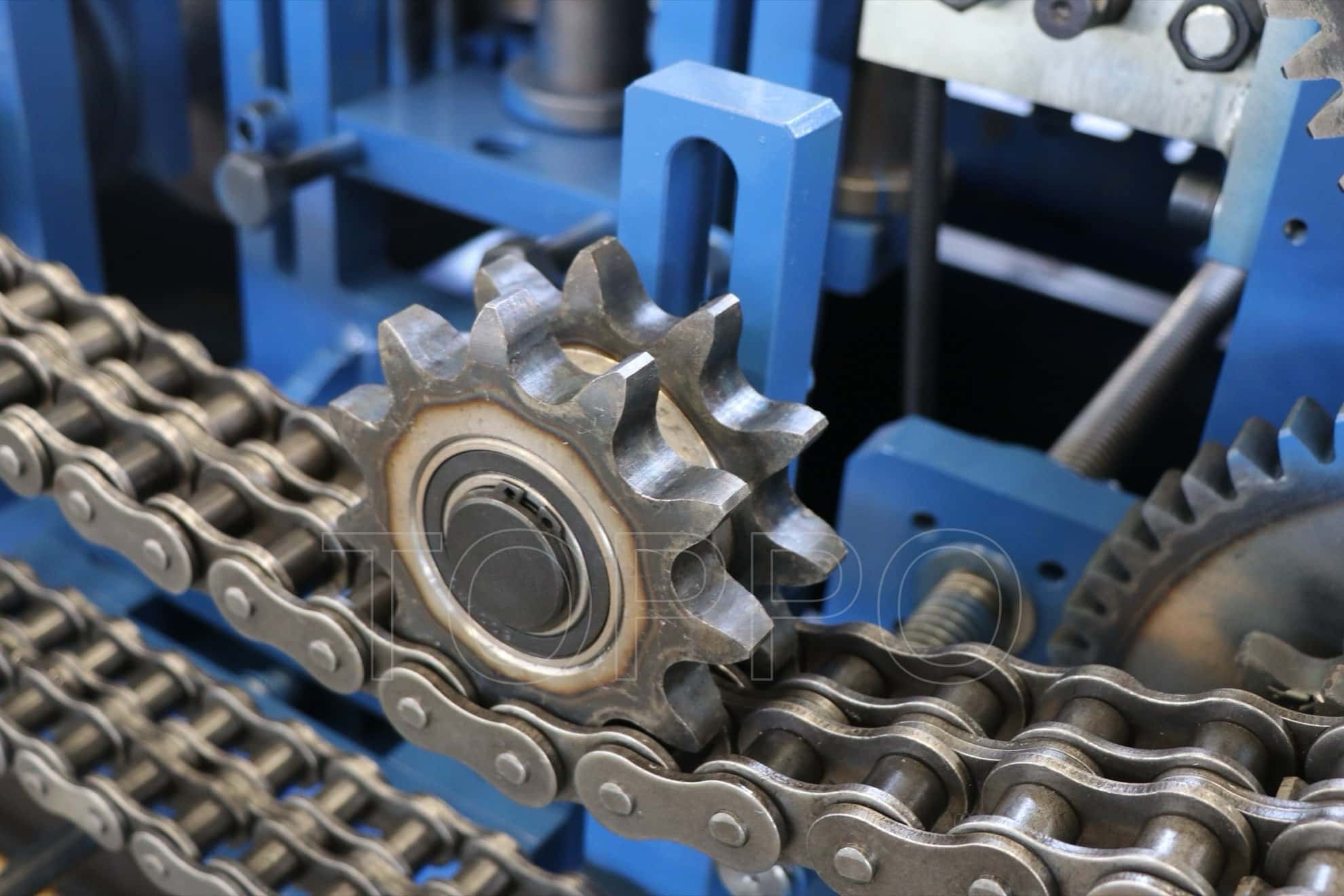 CZU Purlin Roll Forming Machine with Hydraulic Cutting System
