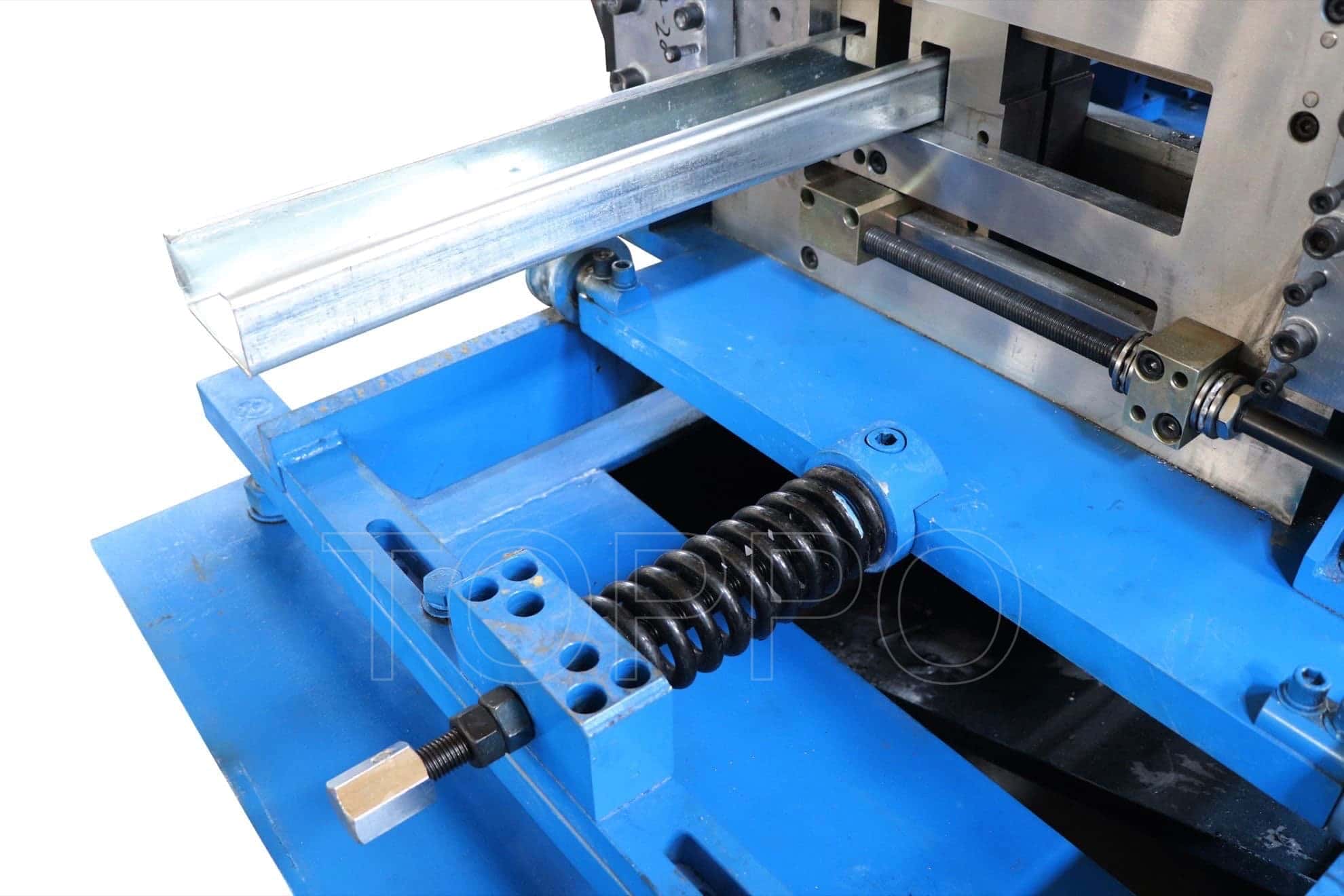 High Speed Automatic CZU Purlin Roll Forming Machine with Punching System