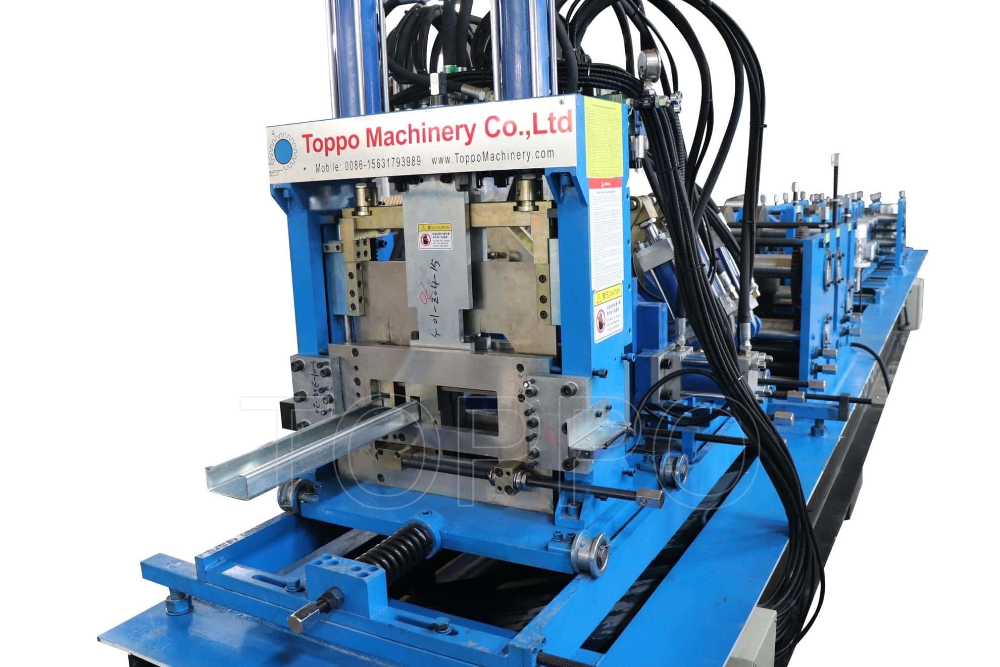 CZU Purlin Roll Forming Machine with Integrated Control System