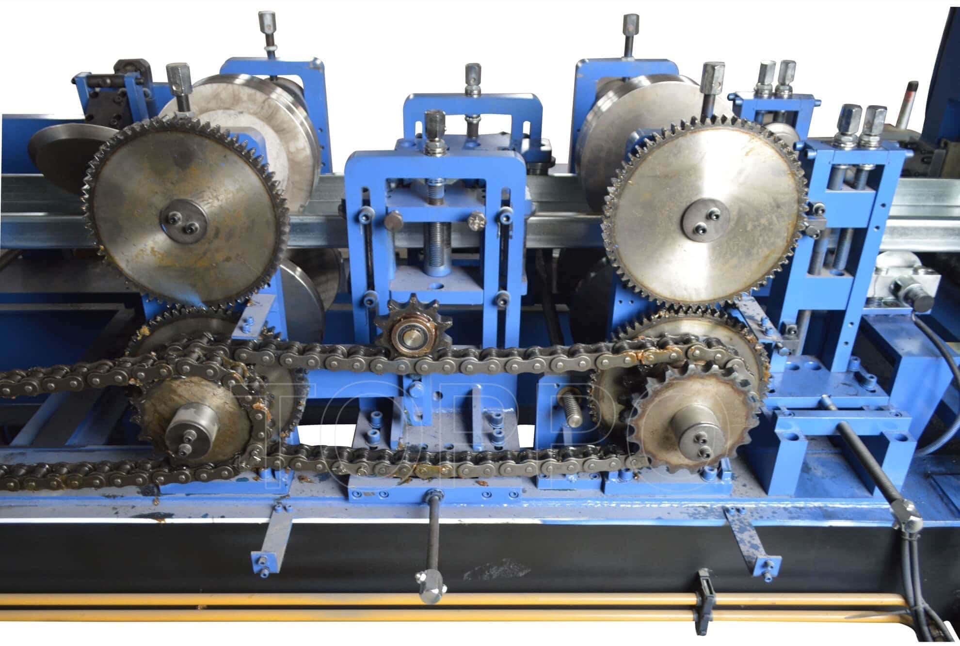 Heavy Duty Automatic CZU Purlin Roll Forming Machine with Hydraulic Punching
