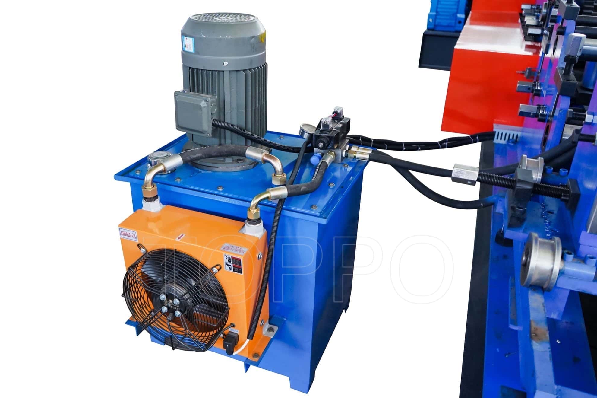 Automatic CZU Purlin Roll Forming Machine for Steel Structure