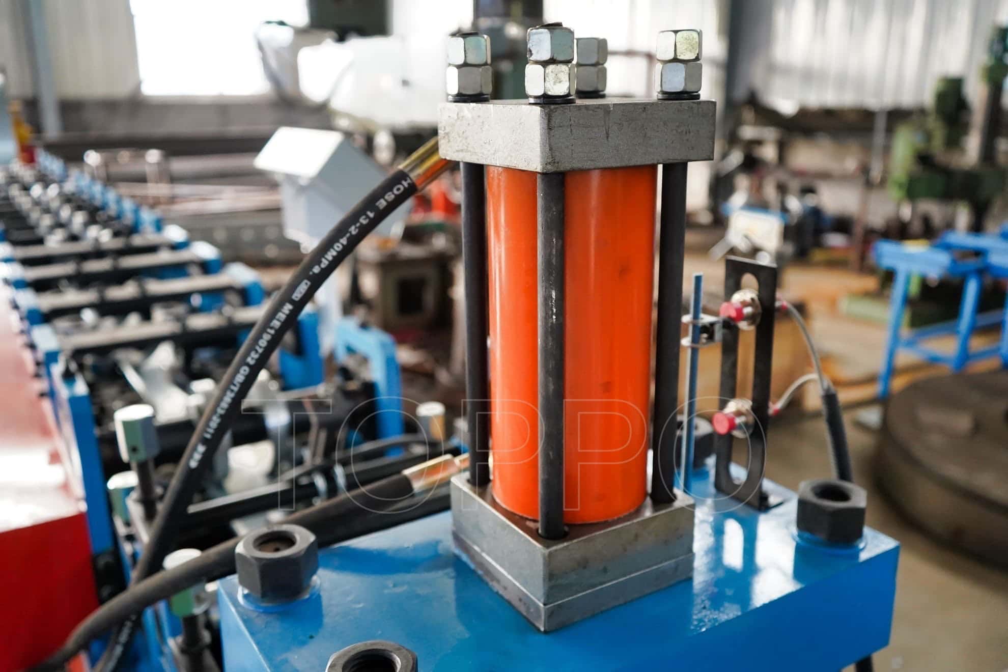 High Precision Automatic CZU Purlin Roll Forming Machine