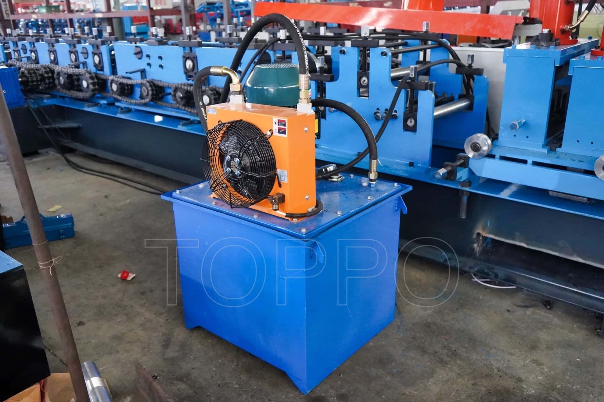 Advanced Automatic CZU Purlin Roll Forming Machine with Online Punching