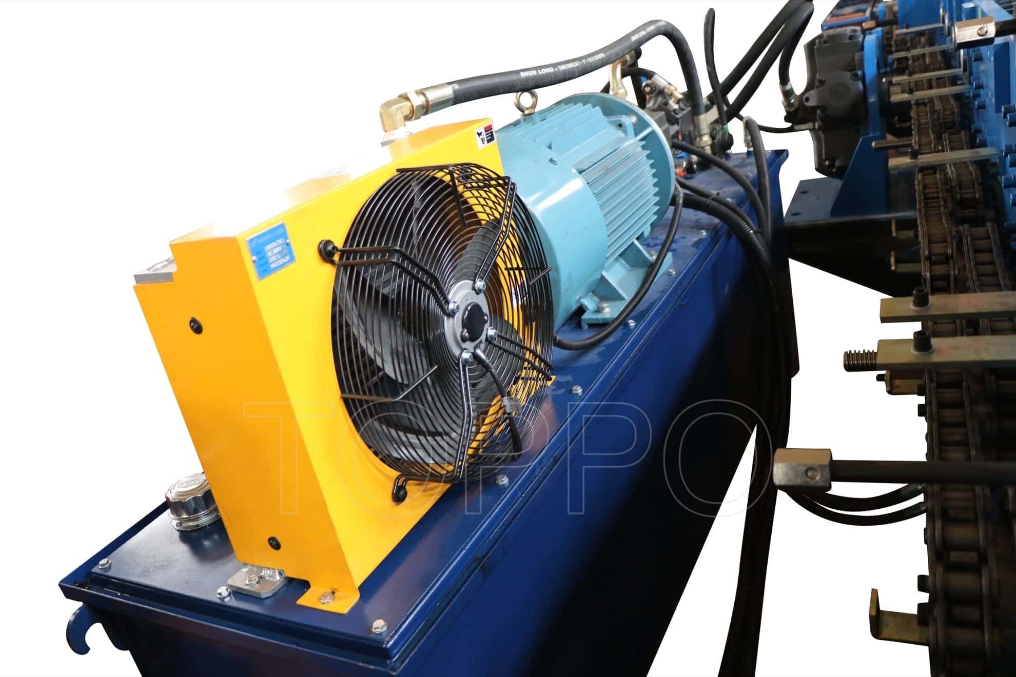 Advanced PLC Controlled CZU Purlin Roll Forming Machine with Hydraulic Punching