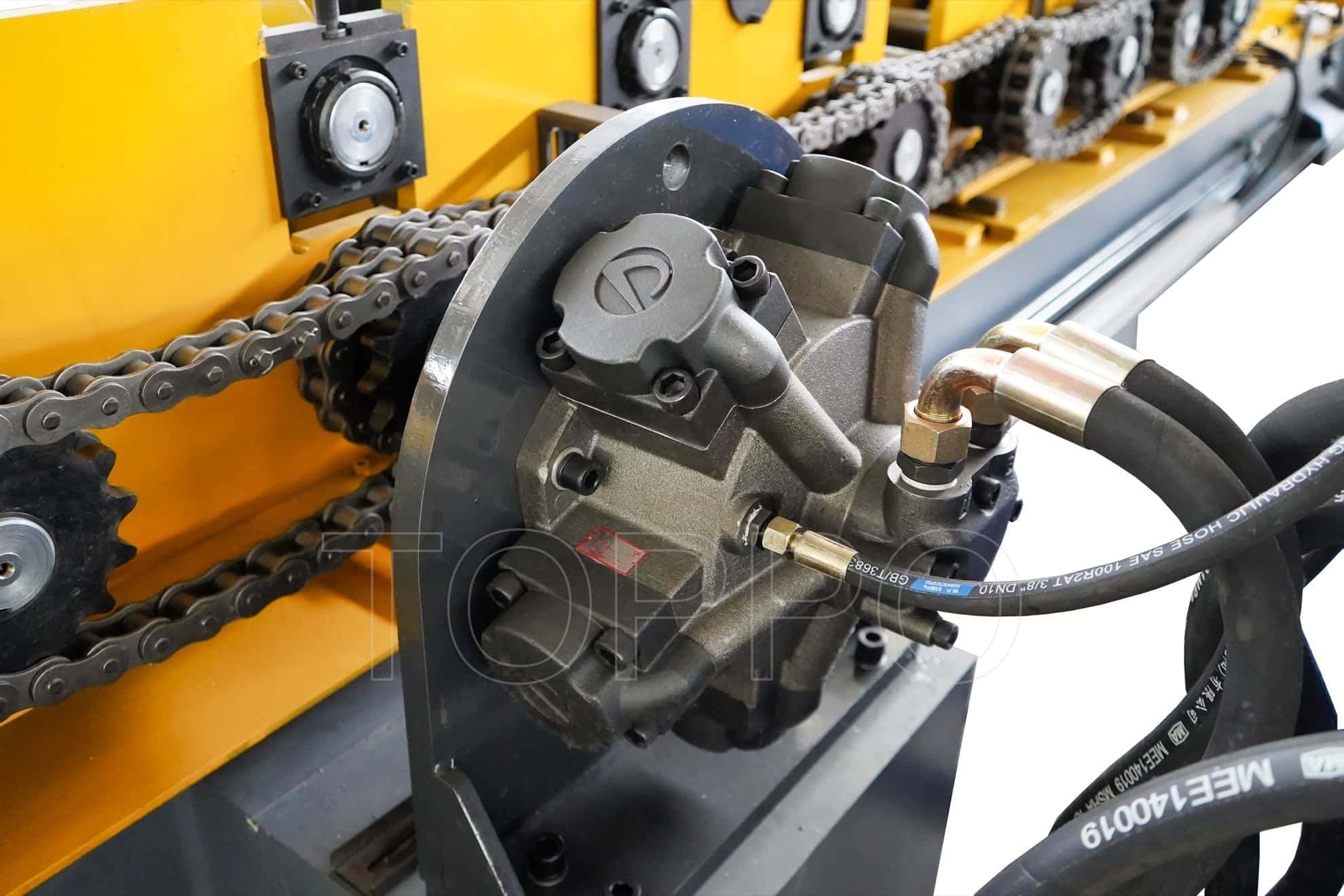 Heavy Duty Automatic CZU Purlin Roll Forming Machine Line