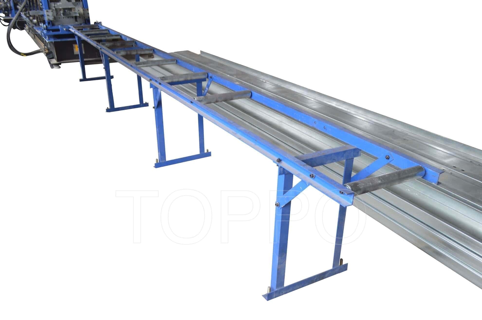 Automatic CZ Purlin Roll Forming Machine with Pre-Cutting and Post-Punching