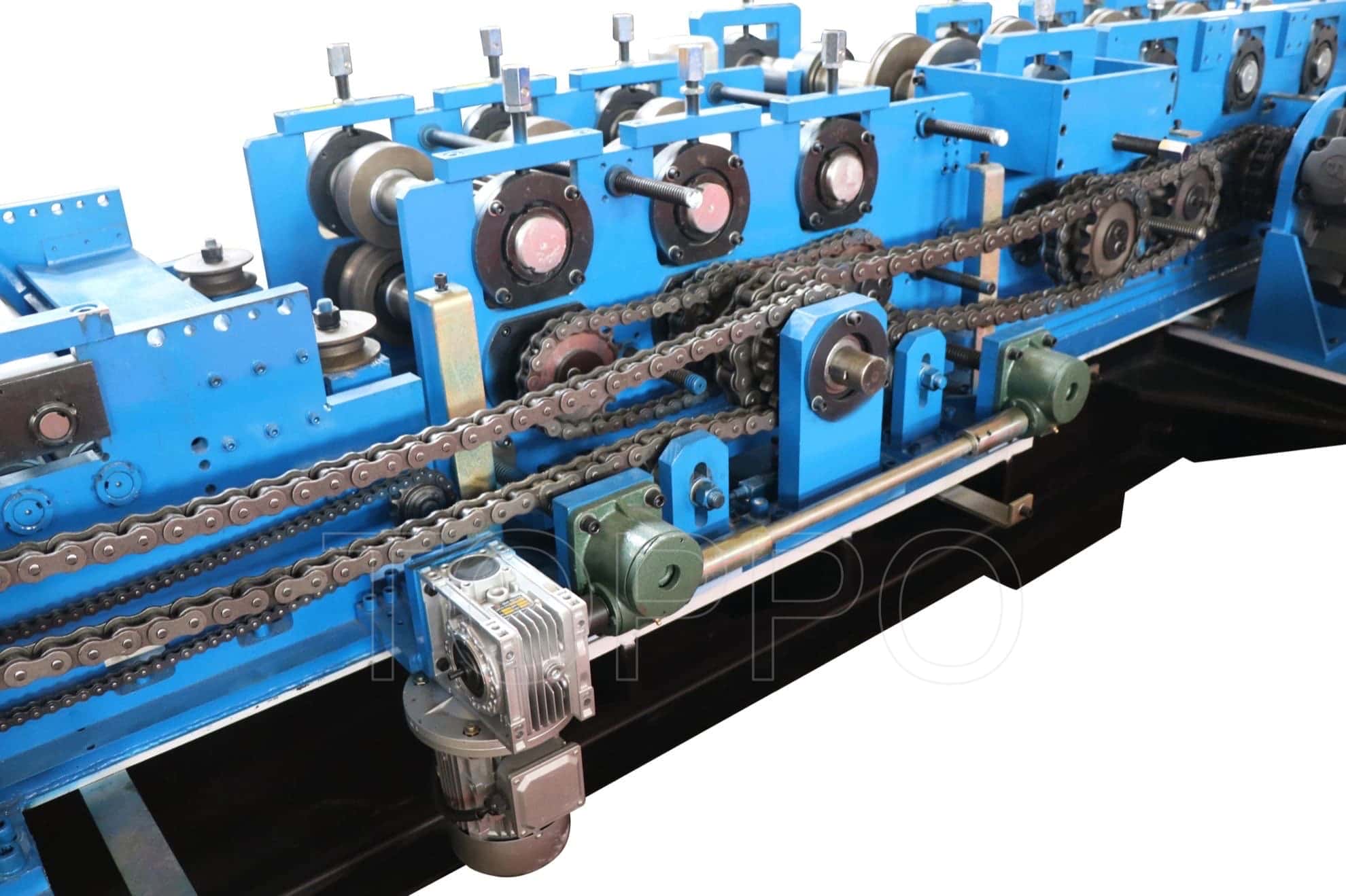 High Speed Automatic CZU Purlin Roll Forming Machine with Punching System