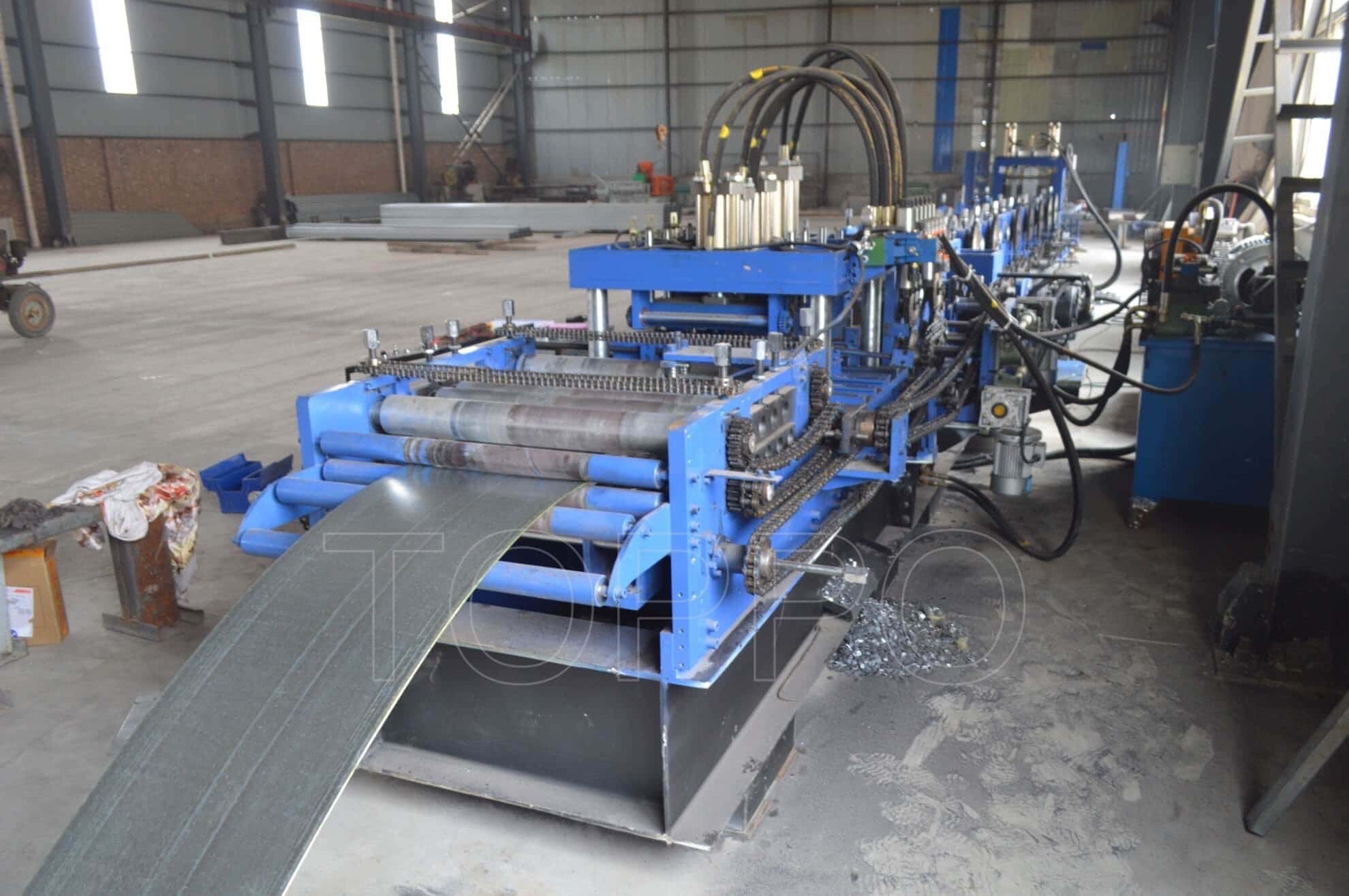 Heavy Duty CZU Purlin Roll Forming Machine for C Z U Steel Profiles