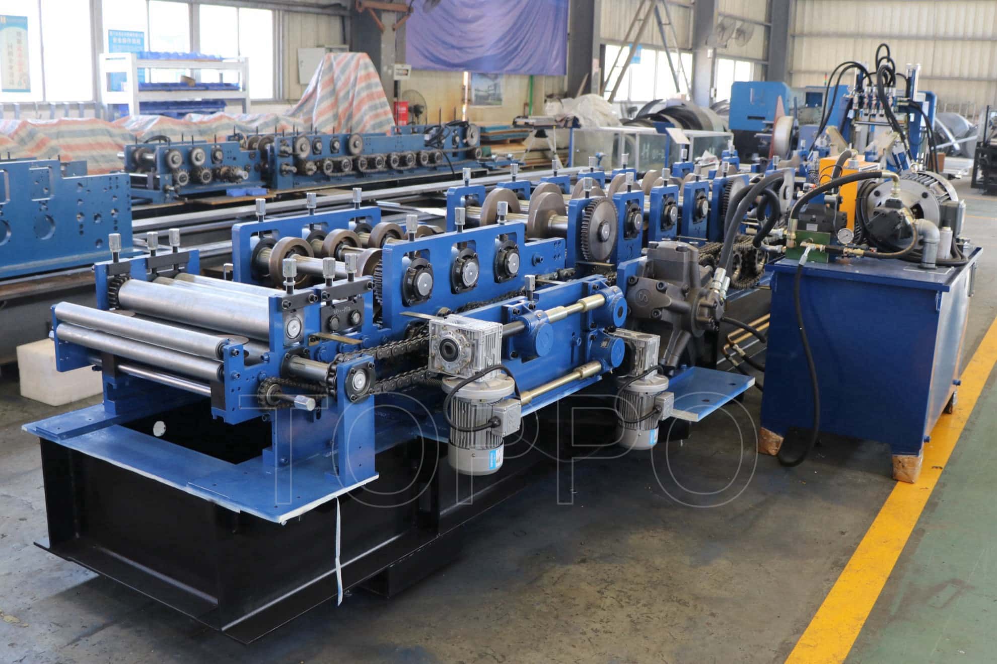 Automatic CZU Purlin Roll Forming Machine