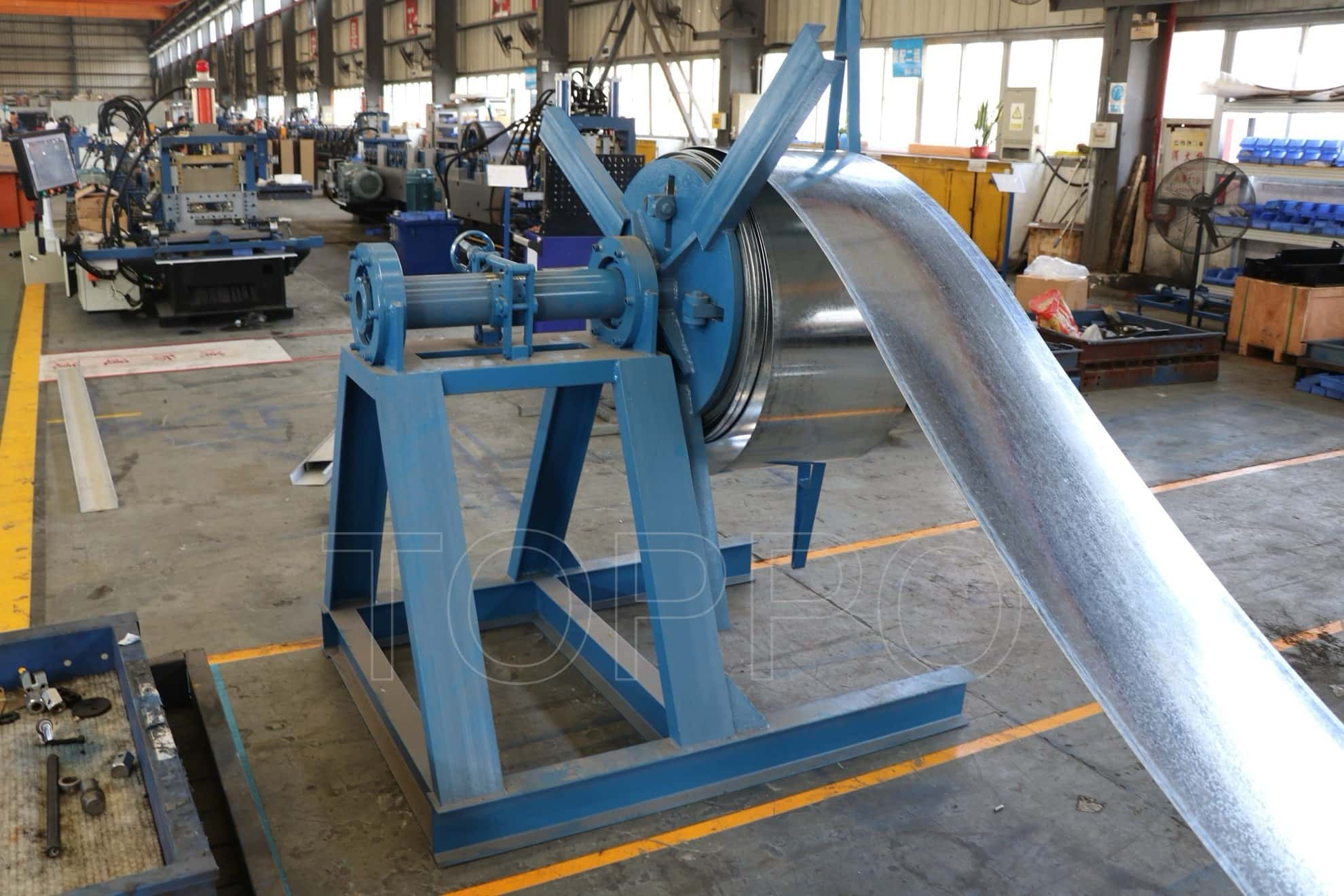 Automatic CZU Purlin Roll Forming Machine