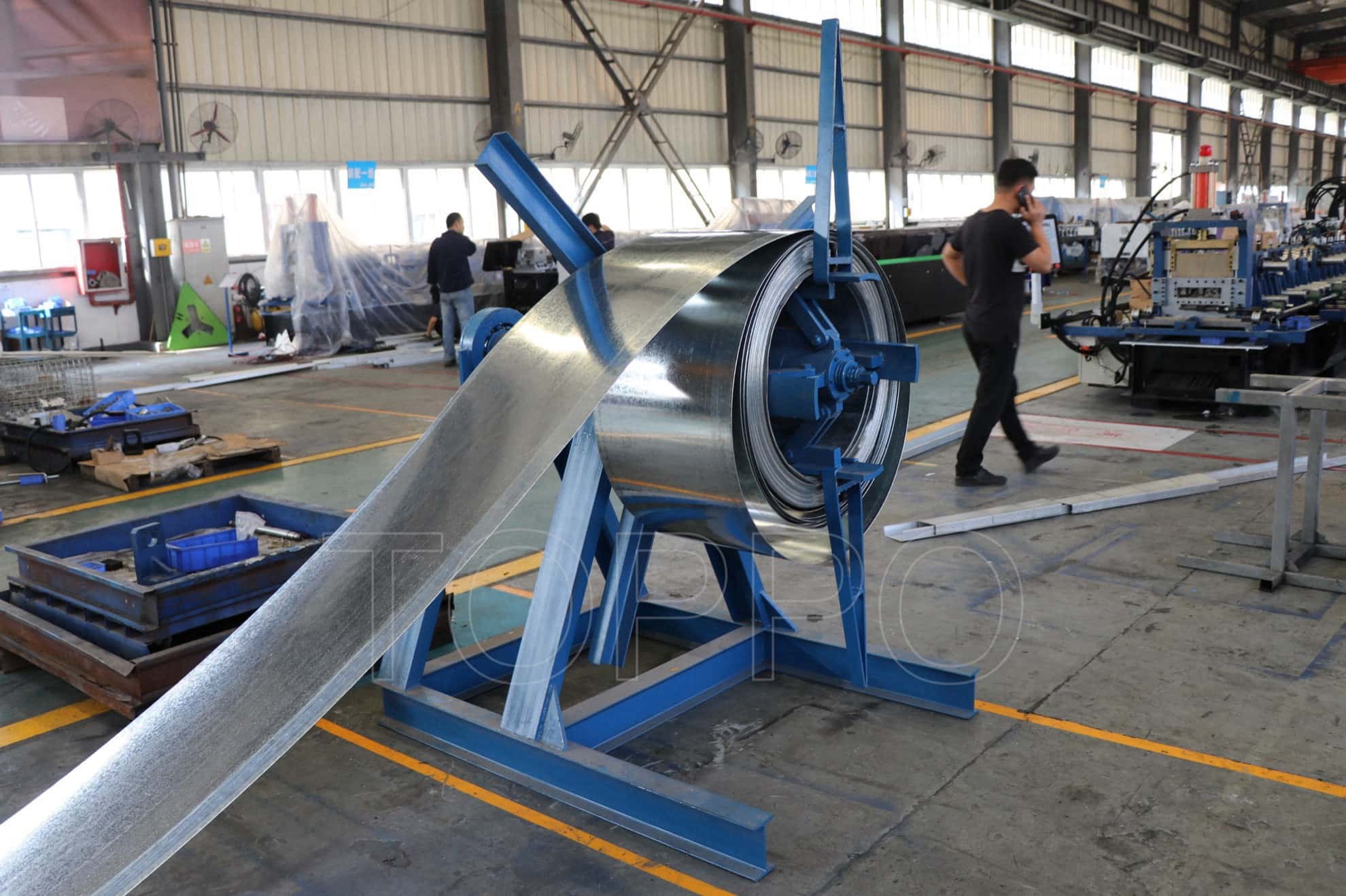 Automatic CZU Purlin Roll Forming Machine