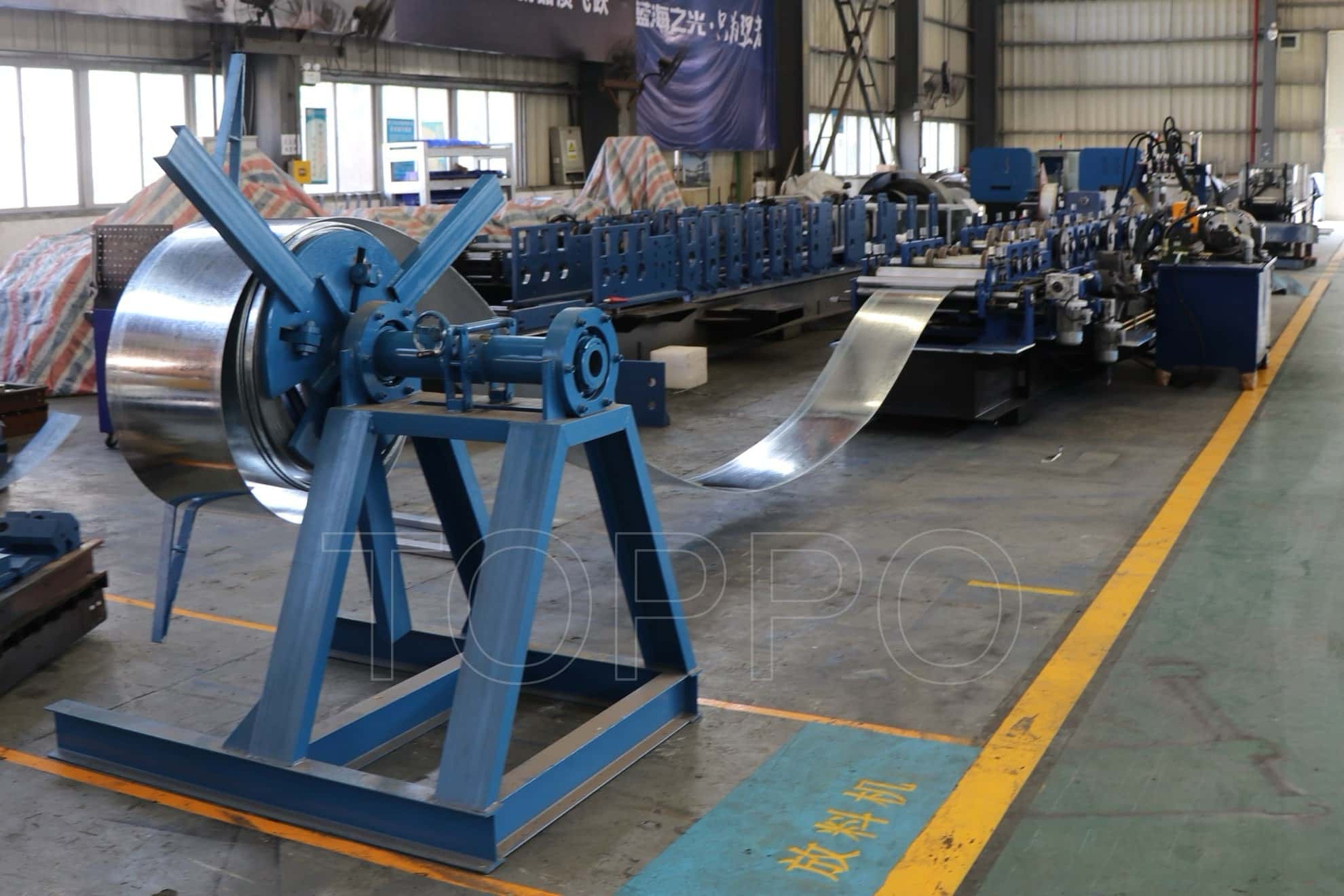 Automatic CZU Purlin Roll Forming Machine
