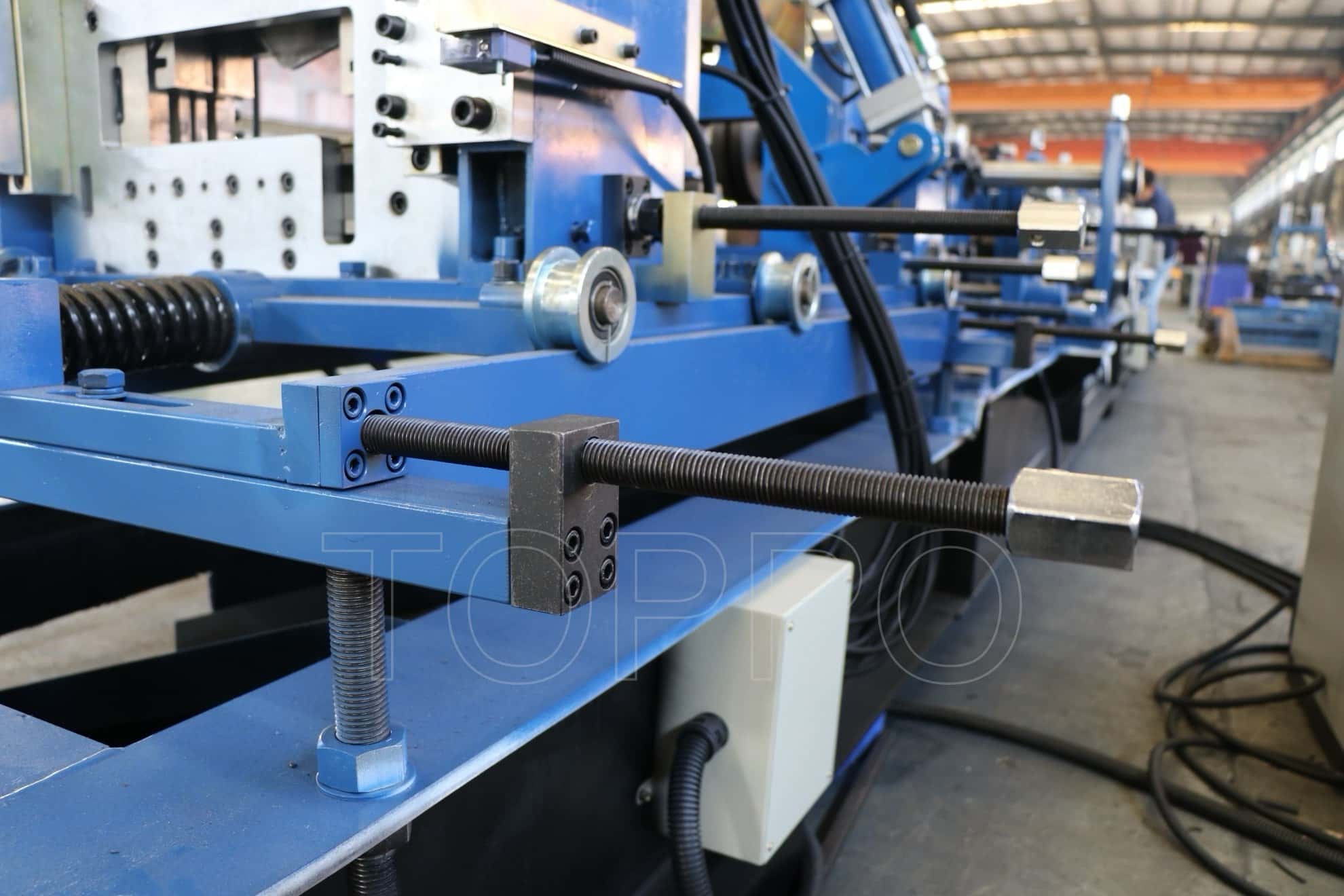 Hydraulic Punching Unit for CZU Purlin Roll Forming Machine