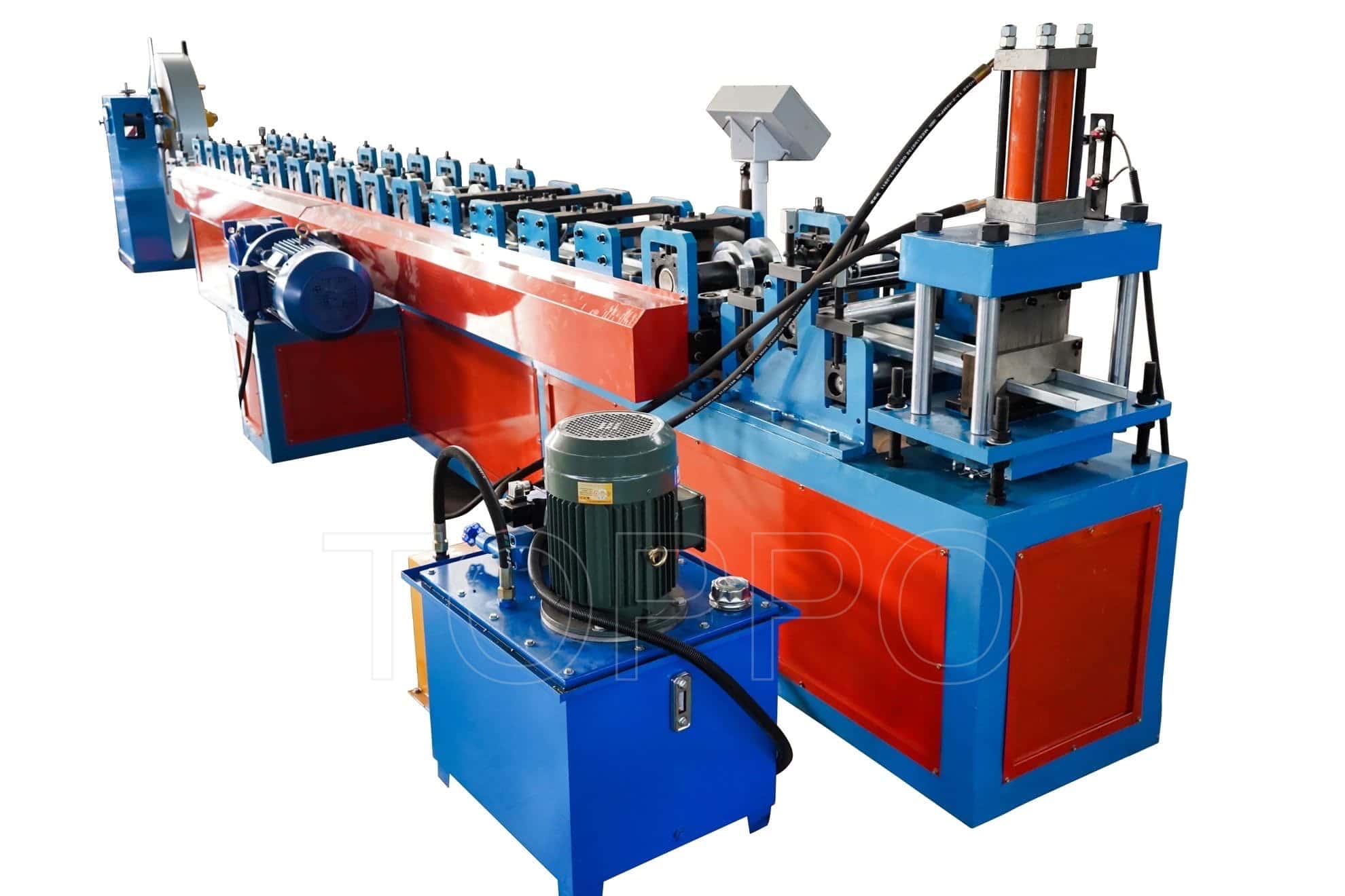 High Precision Automatic CZU Purlin Roll Forming Machine