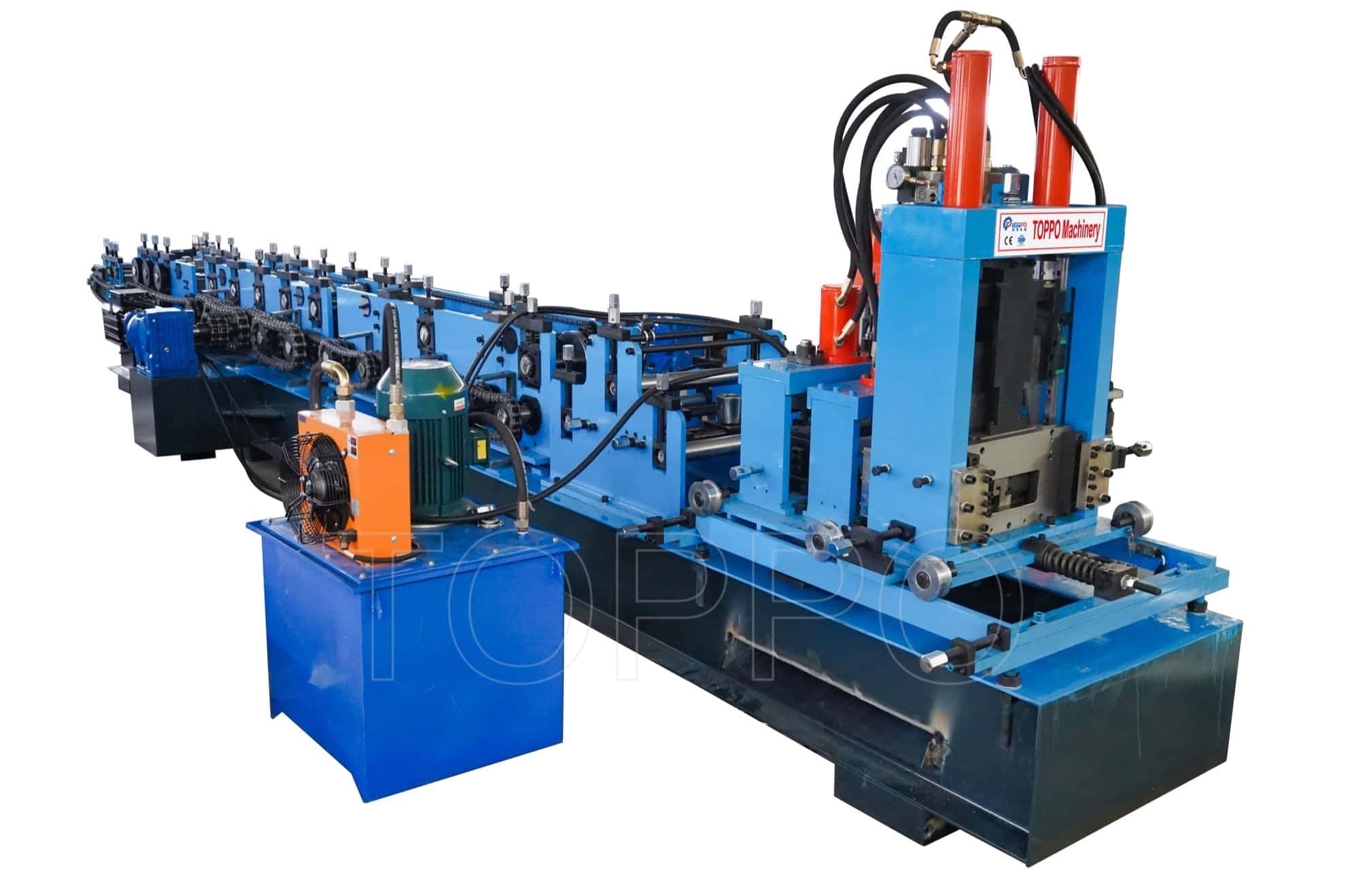 Advanced Automatic CZU Purlin Roll Forming Machine with Online Punching