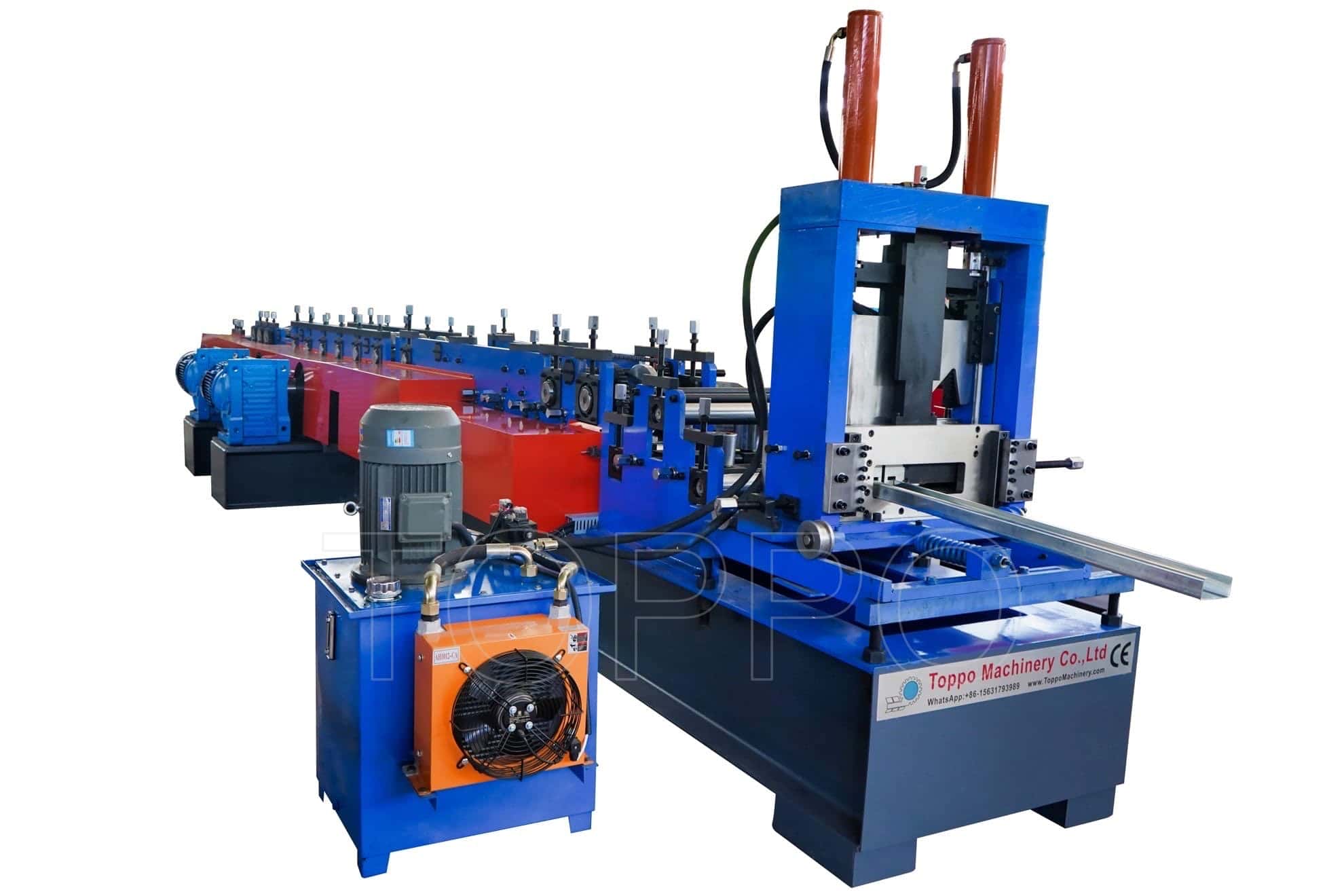 Automatic CZU Purlin Roll Forming Machine for Steel Structure
