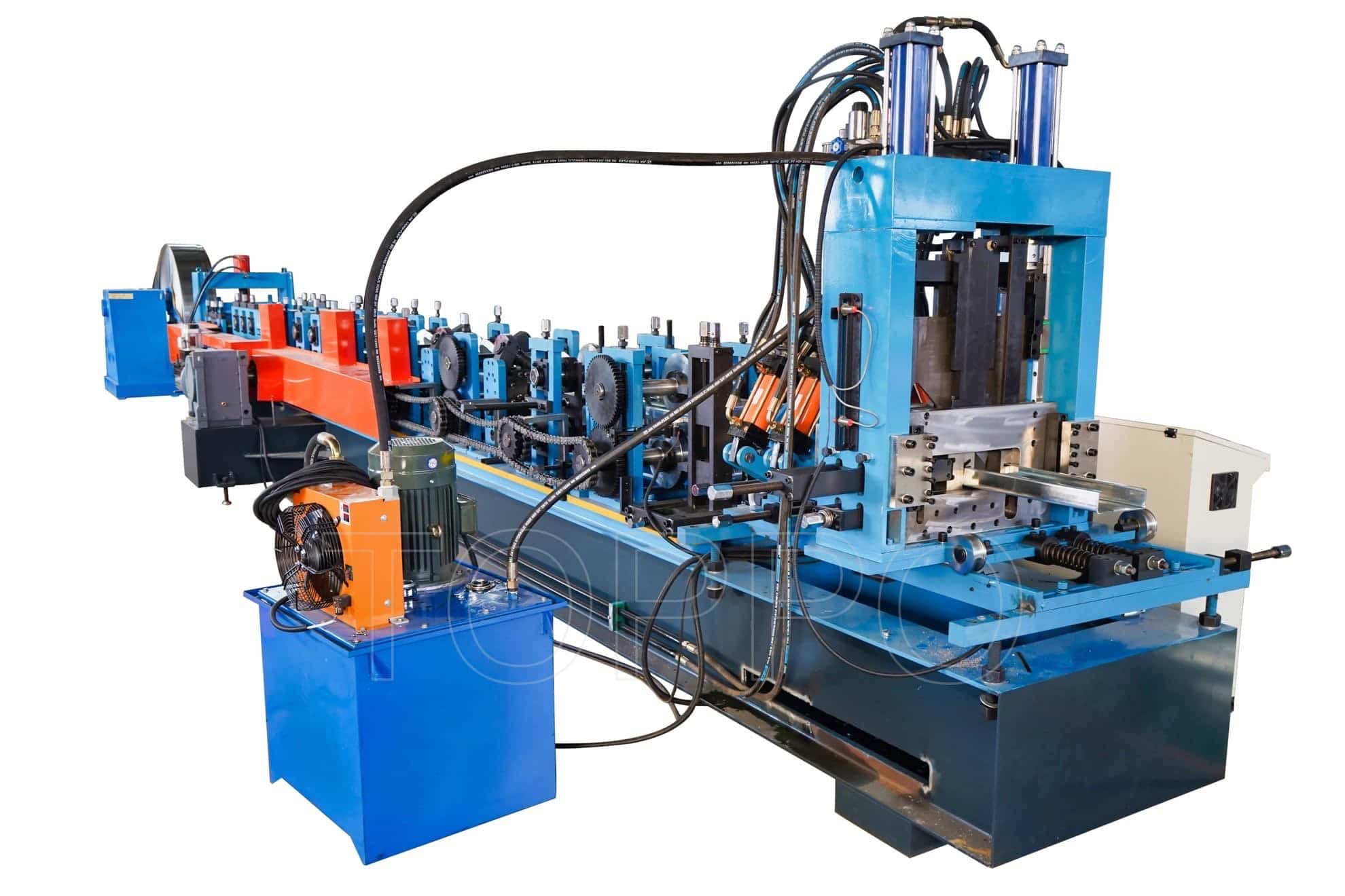 High Precision Automatic CZU Purlin Roll Forming Machine