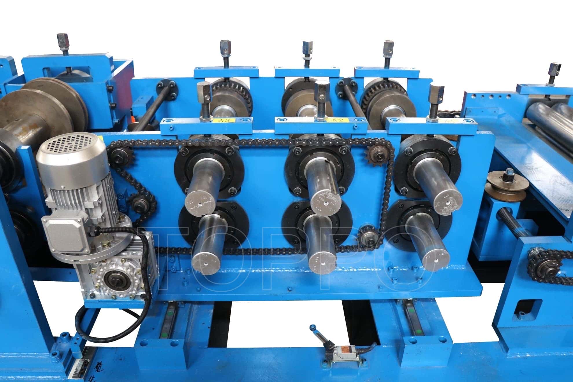 Fully Automatic CZU Purlin Roll Forming Machine with Hydraulic Punching