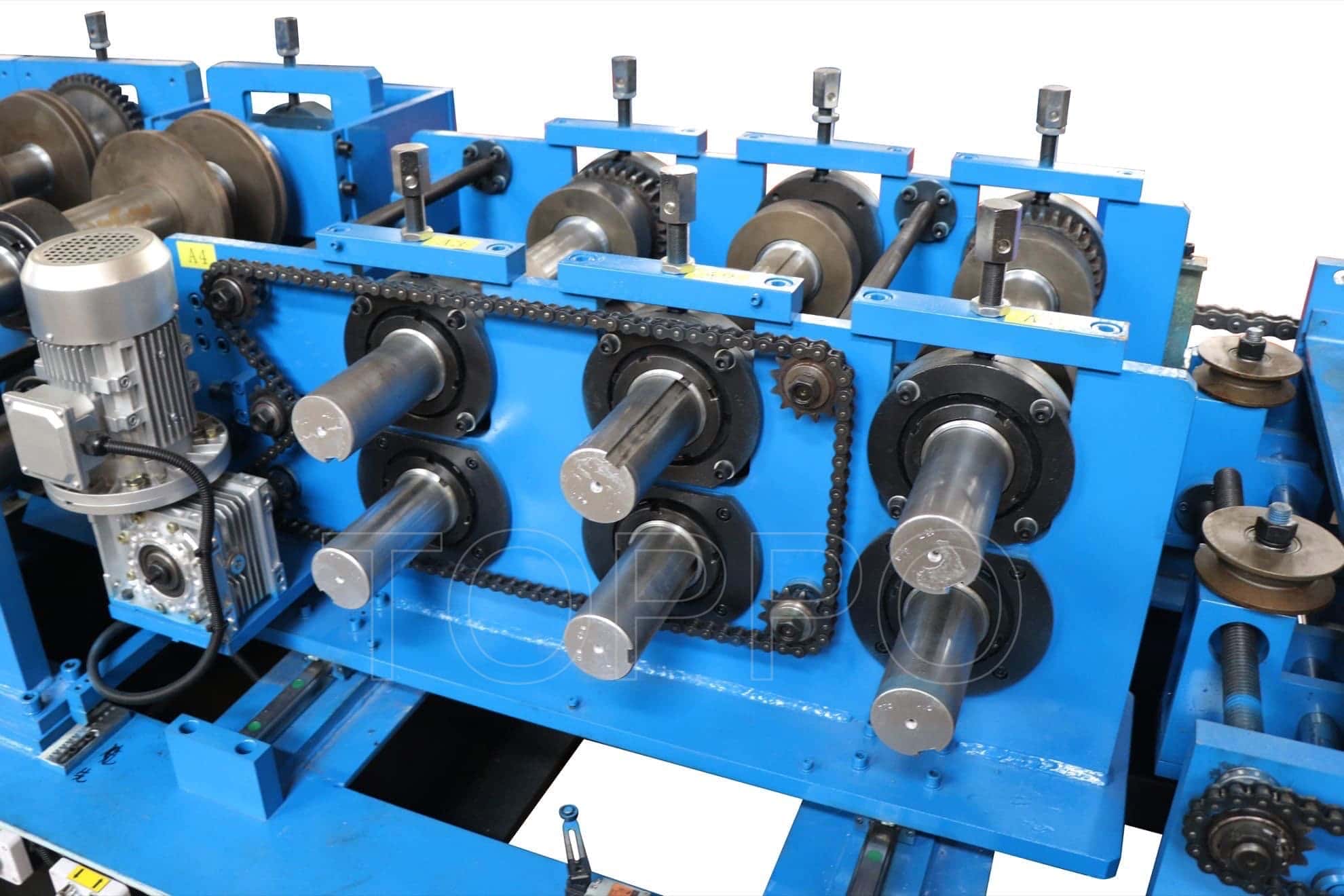 Fully Automatic CZU Purlin Roll Forming Machine with Hydraulic Punching