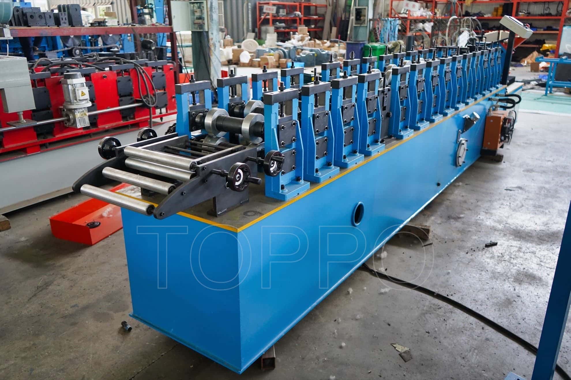 Automatic CZU Purlin Roll Forming Machine