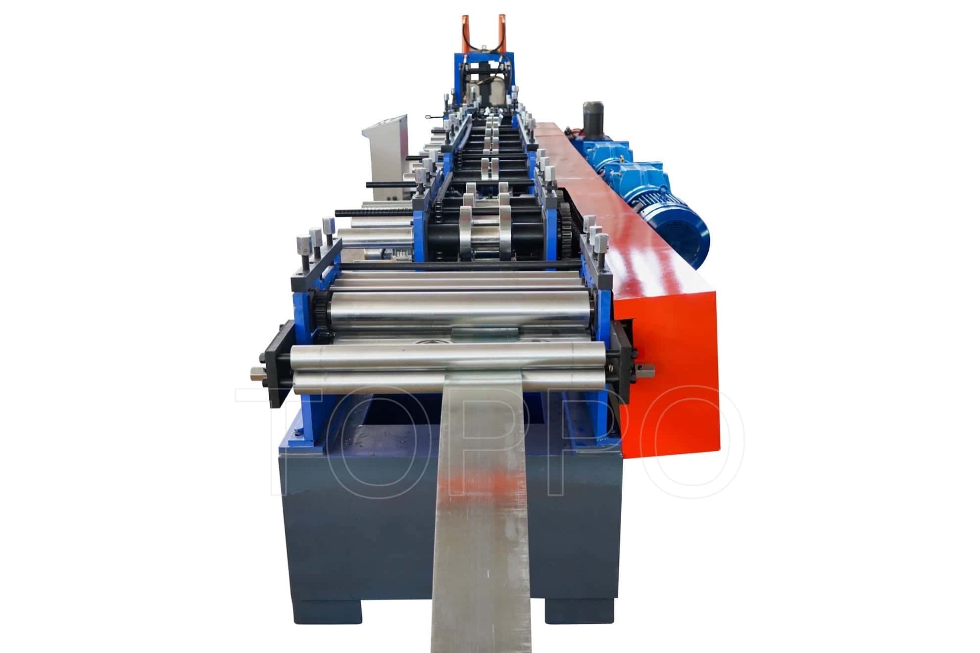 Blue Frame Automatic CZU Purlin Roll Forming Machine
