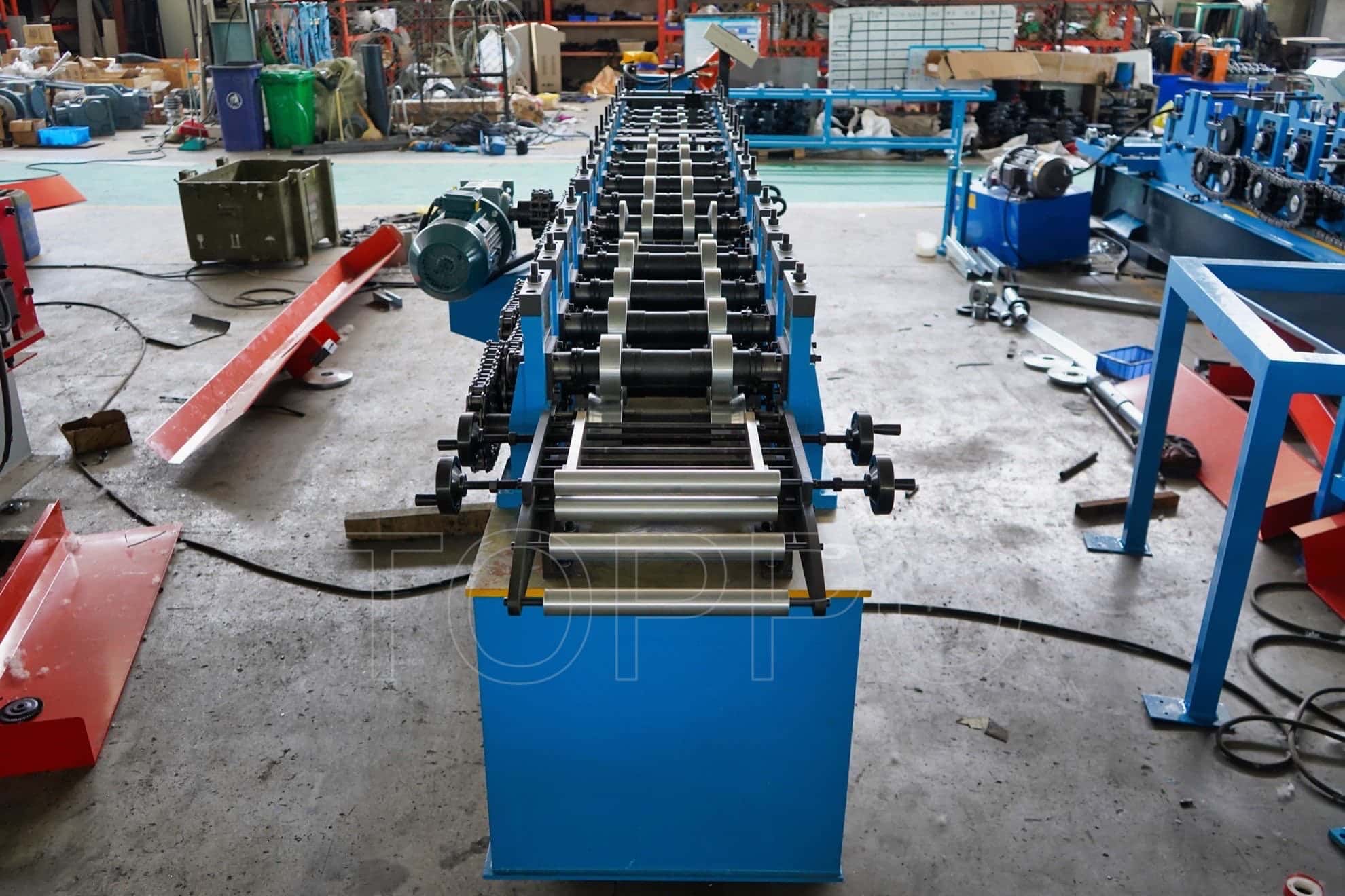 Automatic CZU Purlin Roll Forming Machine