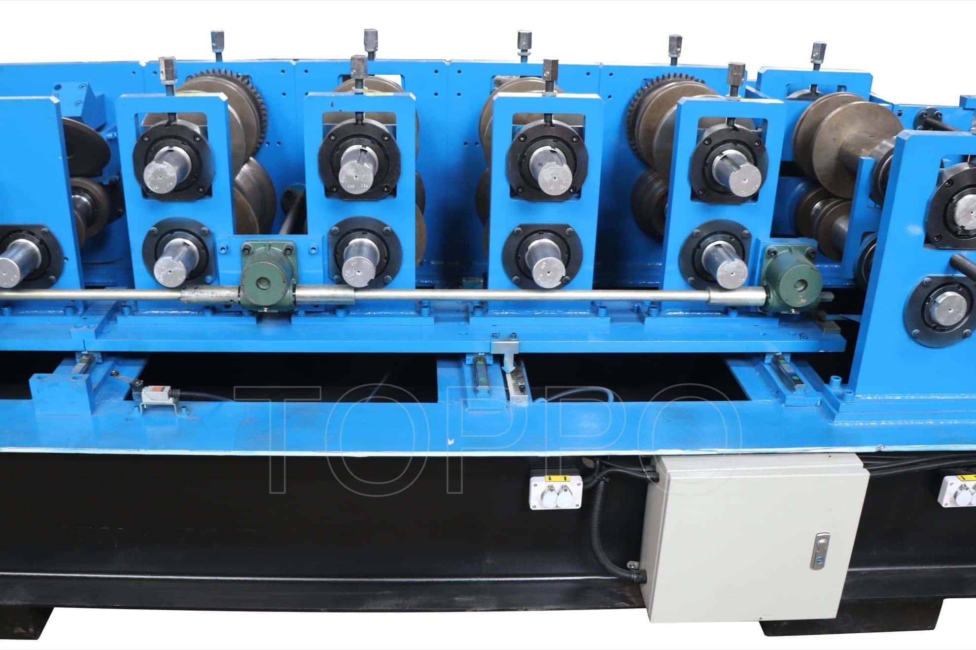 Advanced PLC Controlled CZU Purlin Roll Forming Machine with Hydraulic Punching
