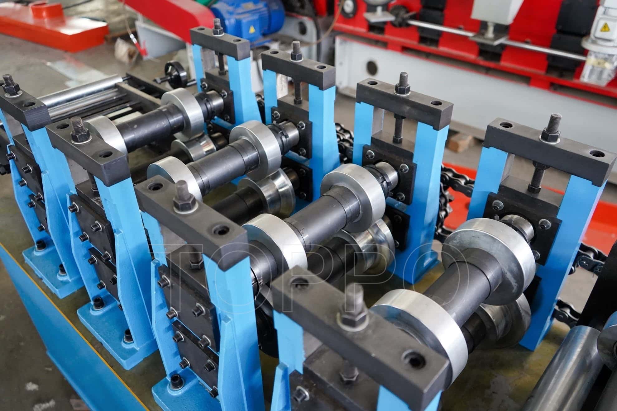 Automatic CZU Purlin Roll Forming Machine