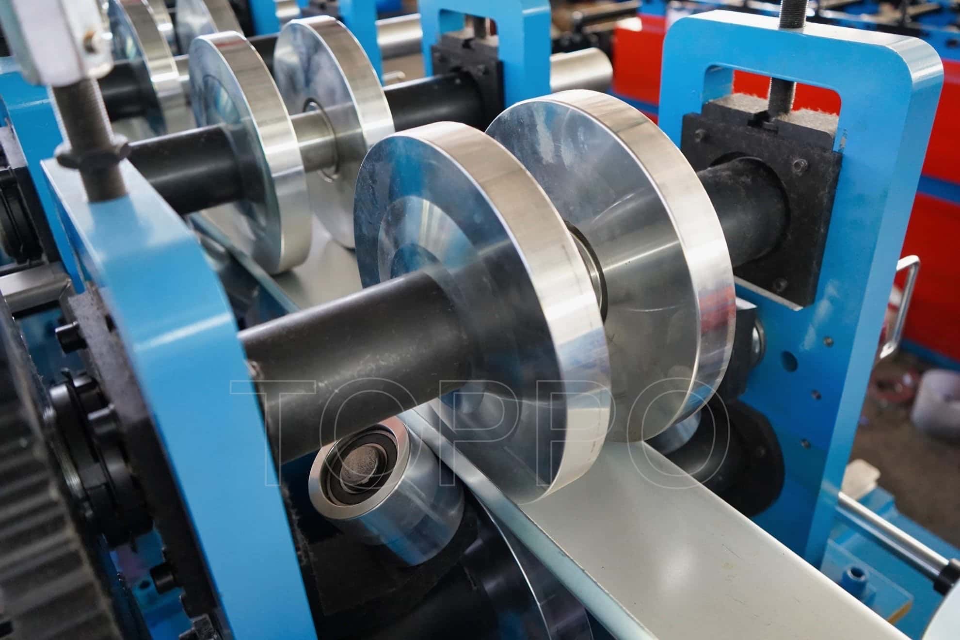 Automatic CZU Purlin Roll Forming Machine with Pre-Cutting and Post-Punching