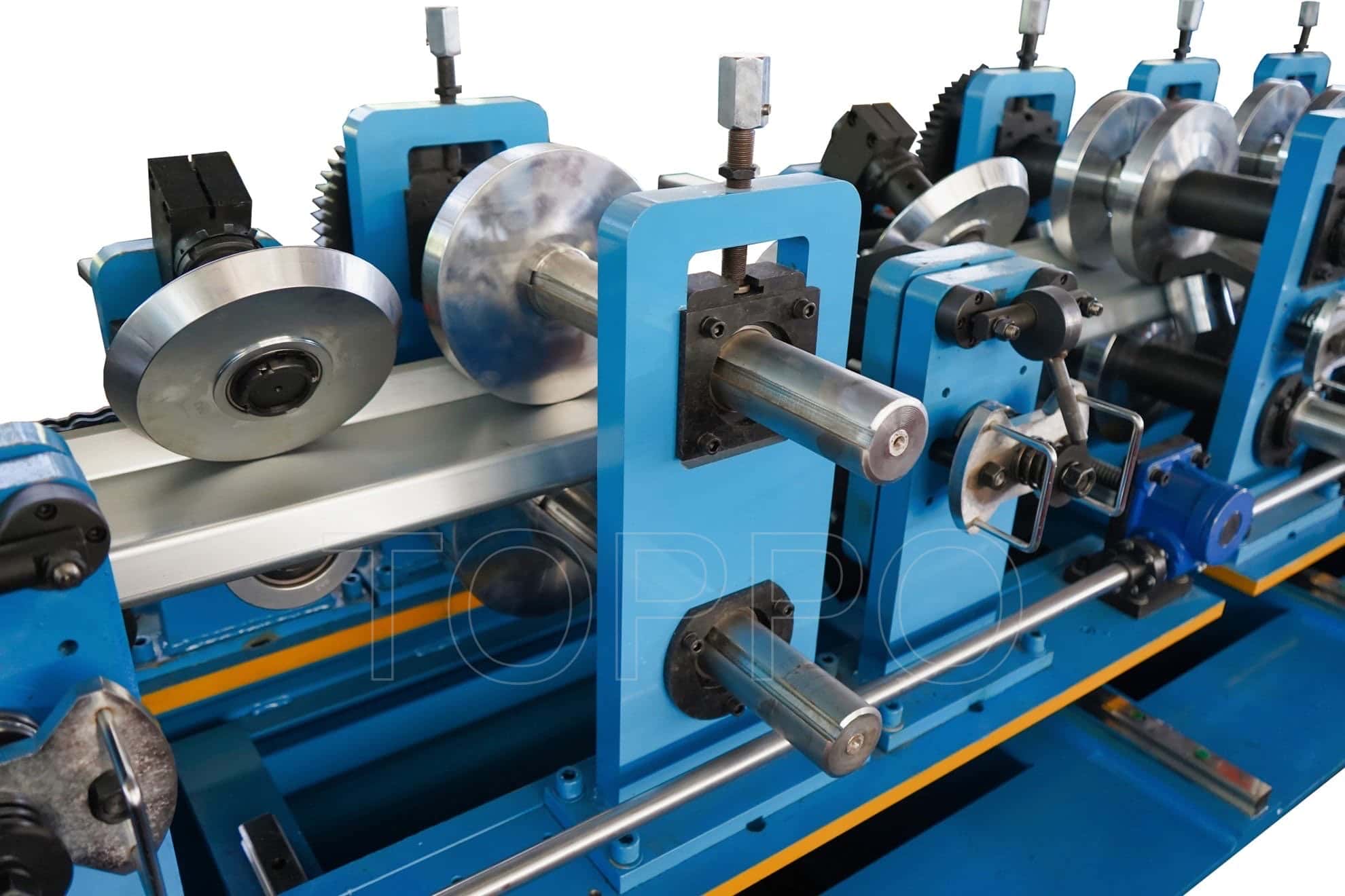 Industrial Automatic CZU Purlin Roll Forming Machine with Hydraulic Punching
