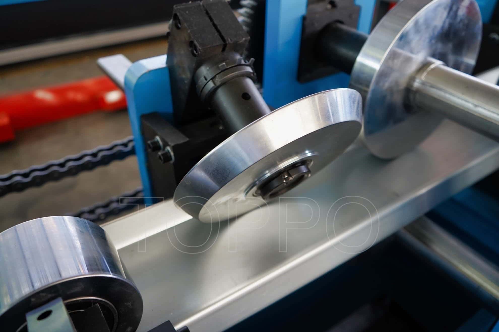 Automatic CZU Purlin Roll Forming Machine with Pre-Cutting System
