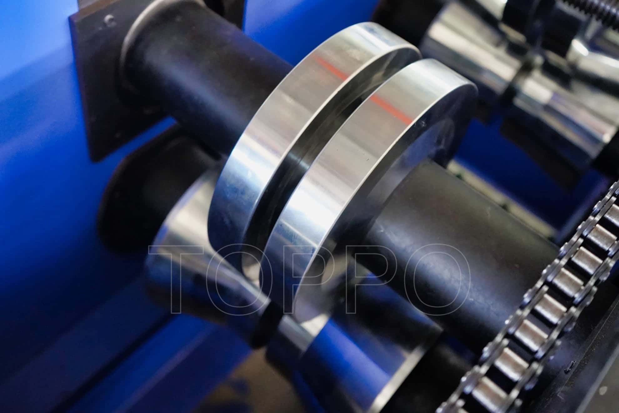 Automatic CZU Purlin Roll Forming Machine with Online Punching and Cutting