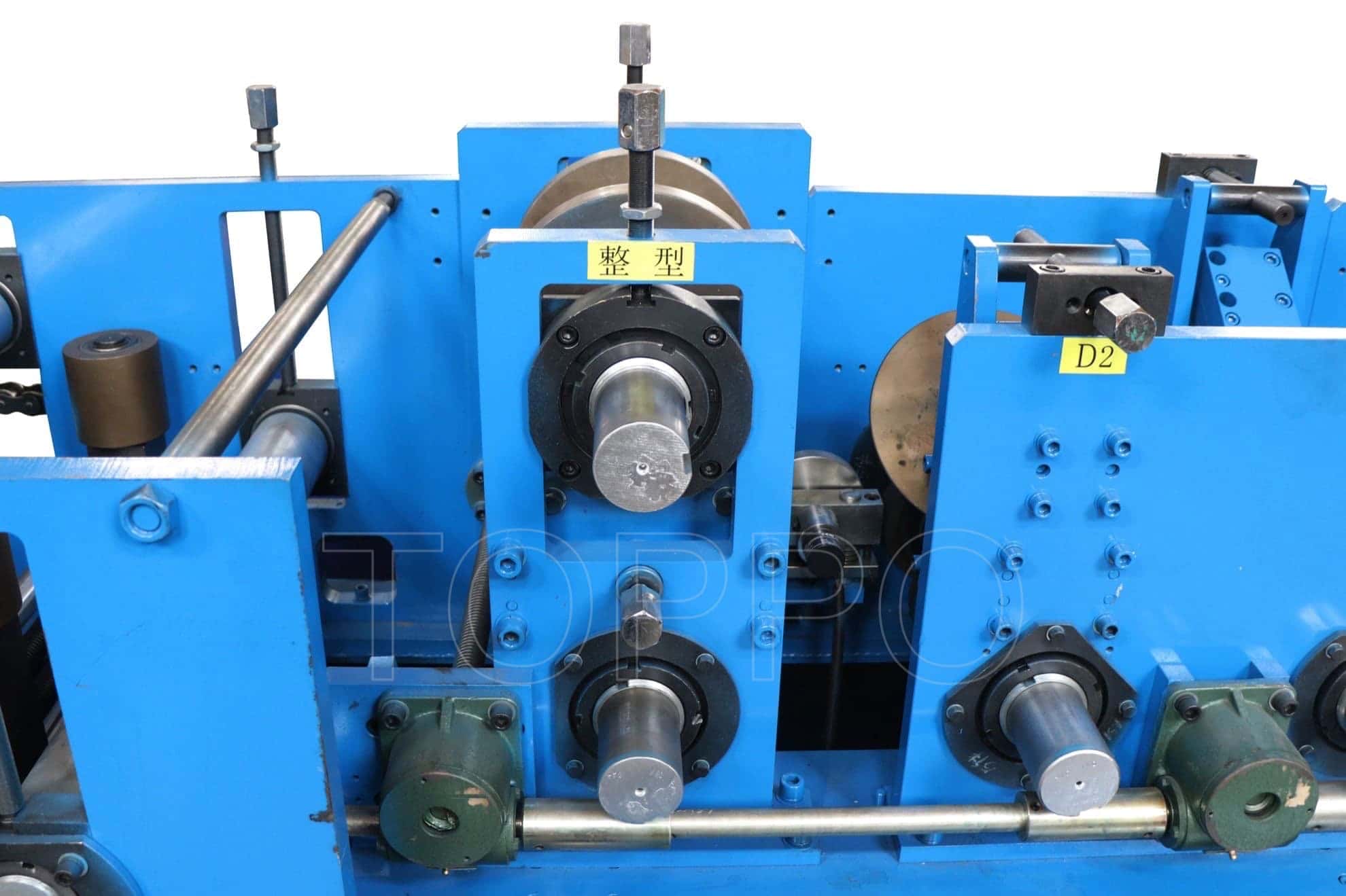 High Speed Automatic CZU Purlin Roll Forming Machine with Punching System