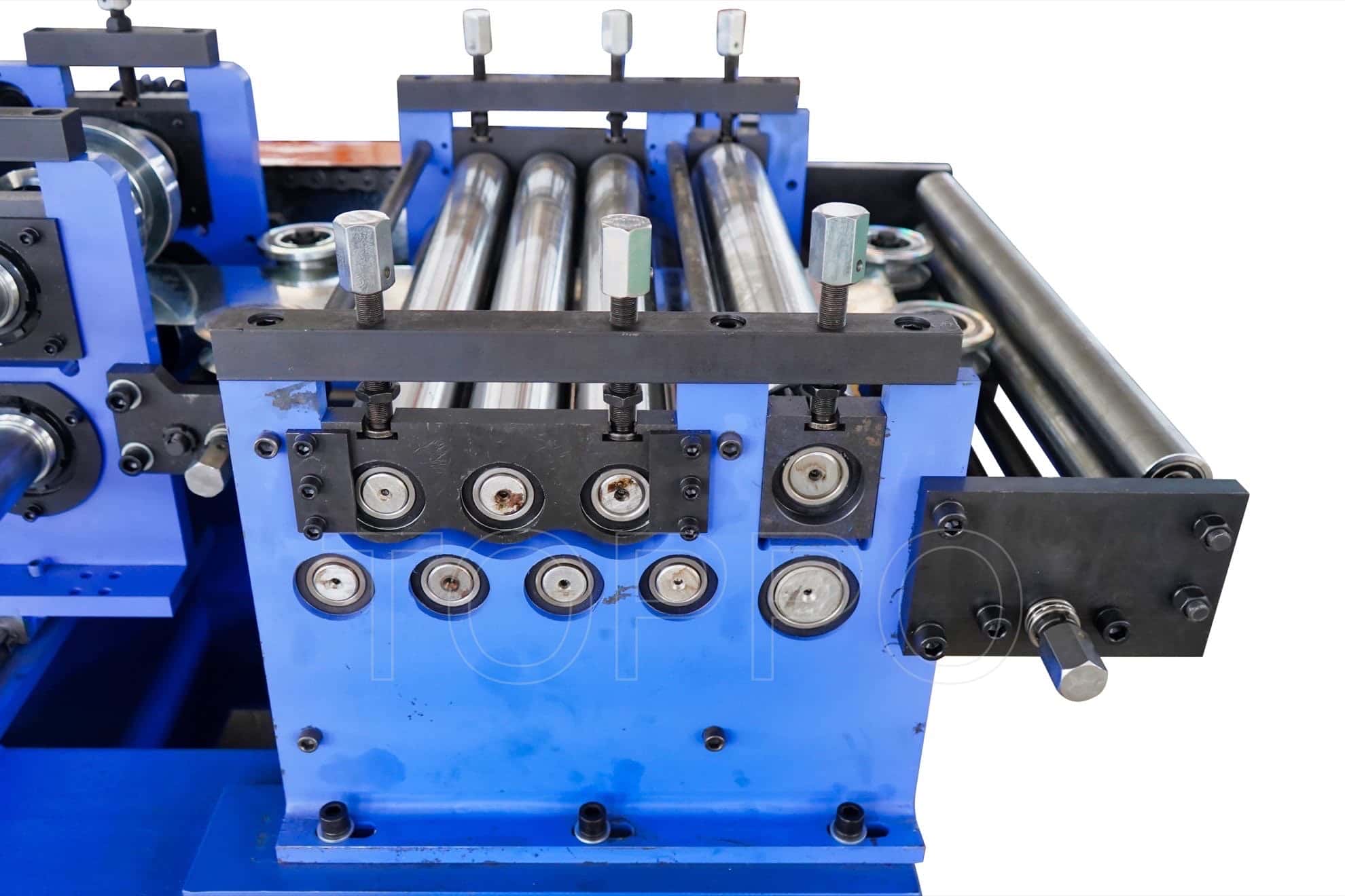 Industrial Automatic CZU Purlin Roll Forming Machine with Integrated Punching