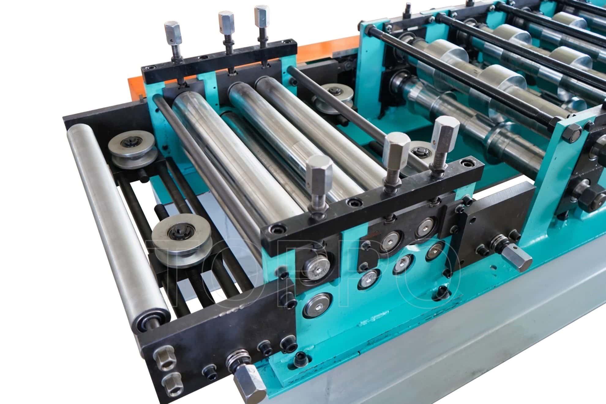 High Speed CZU Purlin Roll Forming Machine with Hydraulic Cutting