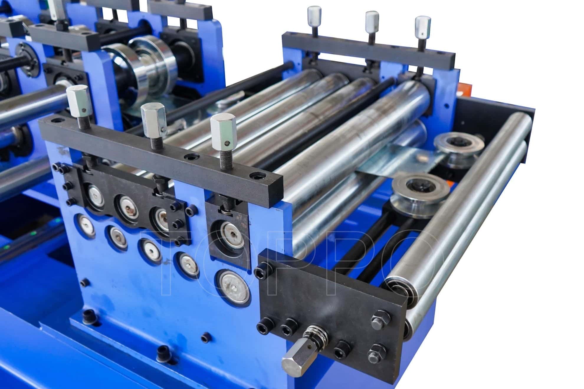 Automatic CZU Purlin Roll Forming Machine with Hydraulic Punching