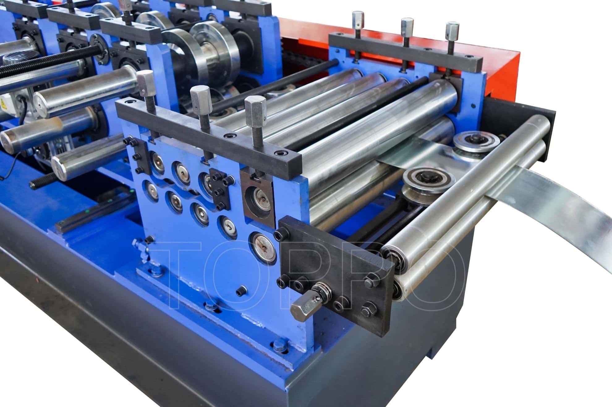 Heavy Duty CZU Purlin Roll Forming Machine for Steel Structure Production