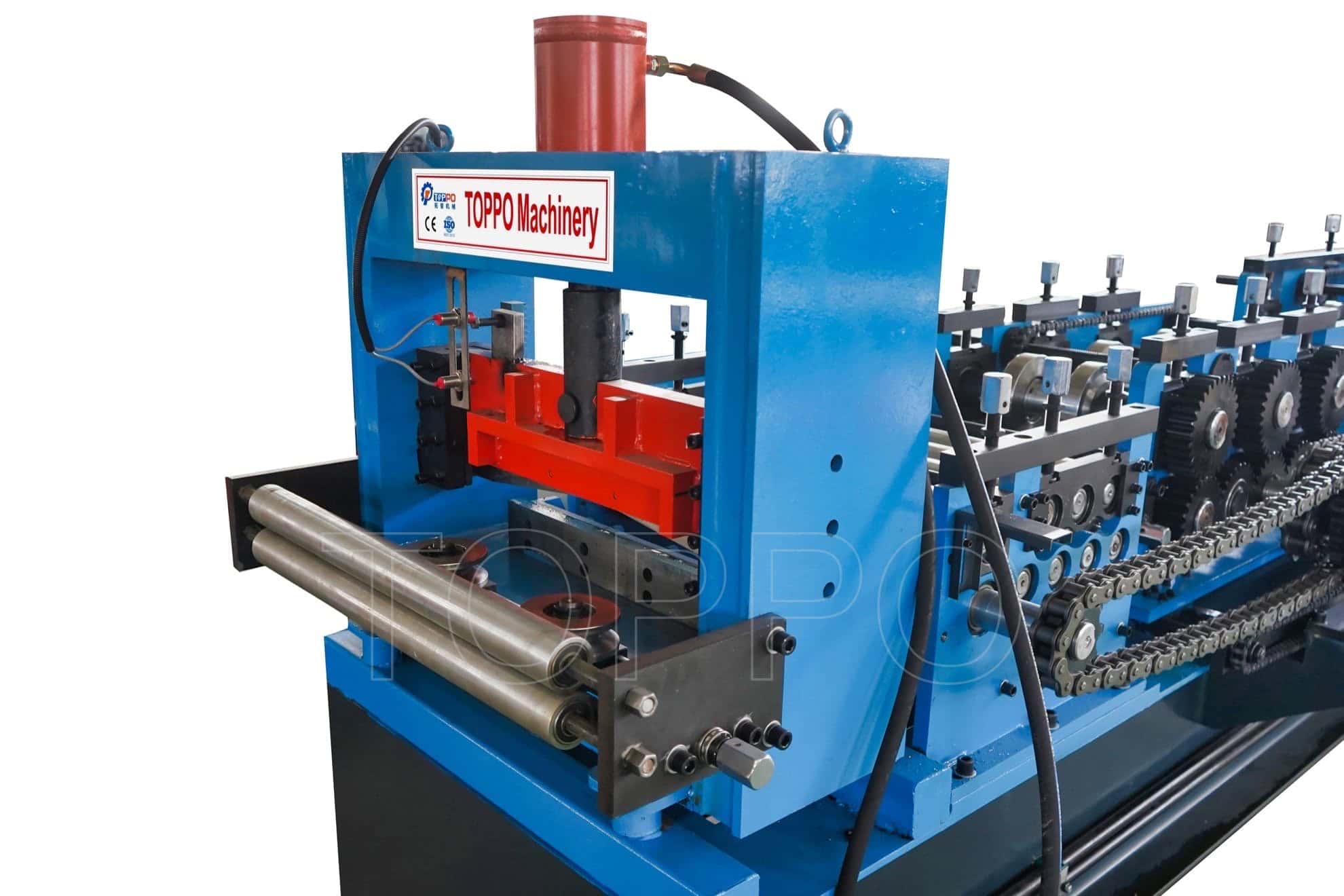 Industrial Automatic CZU Purlin Roll Forming Machine with Fast Change System