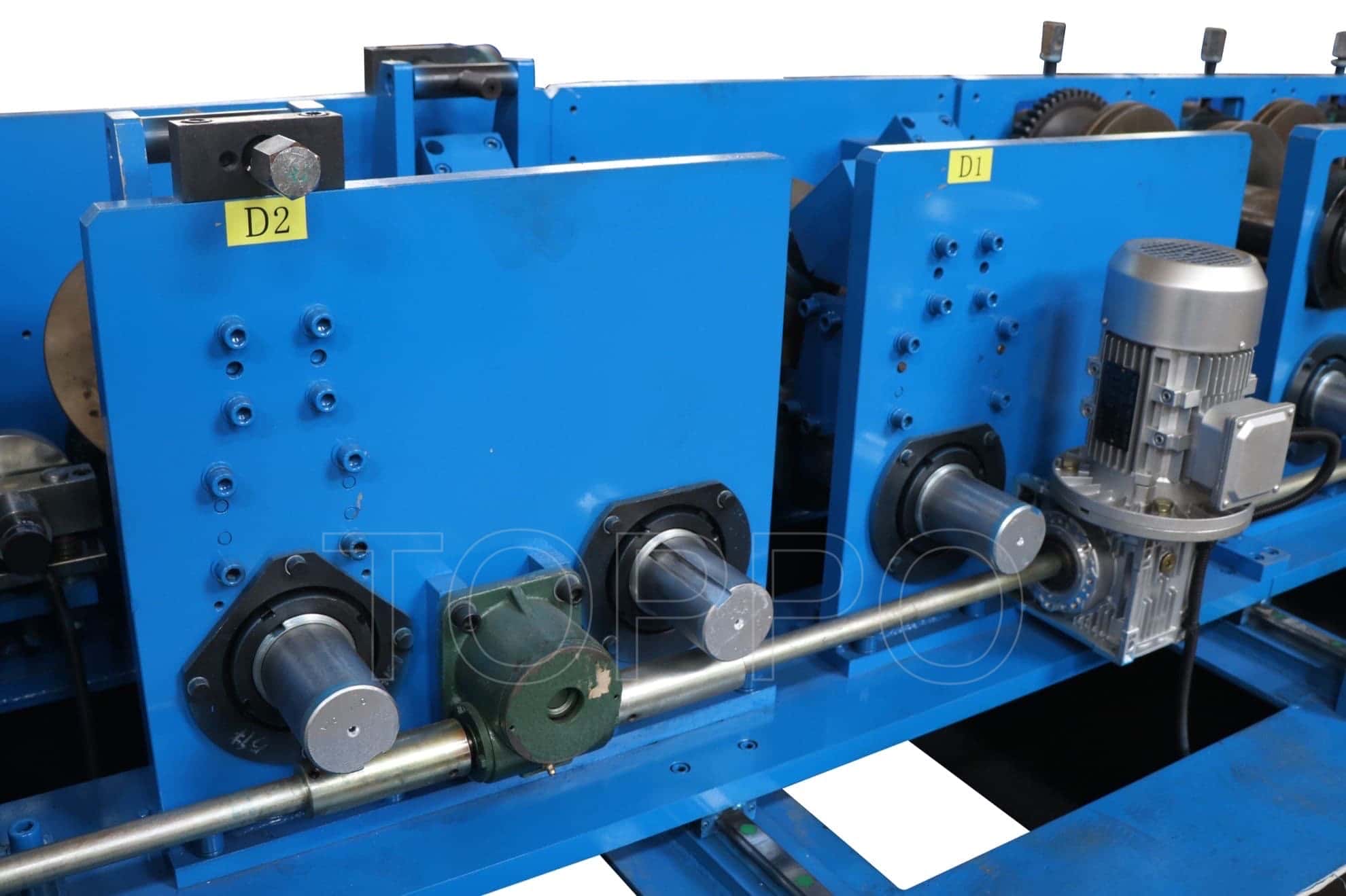 Automatic CZU Purlin Roll Forming Machine with Servo Feeding and Punching