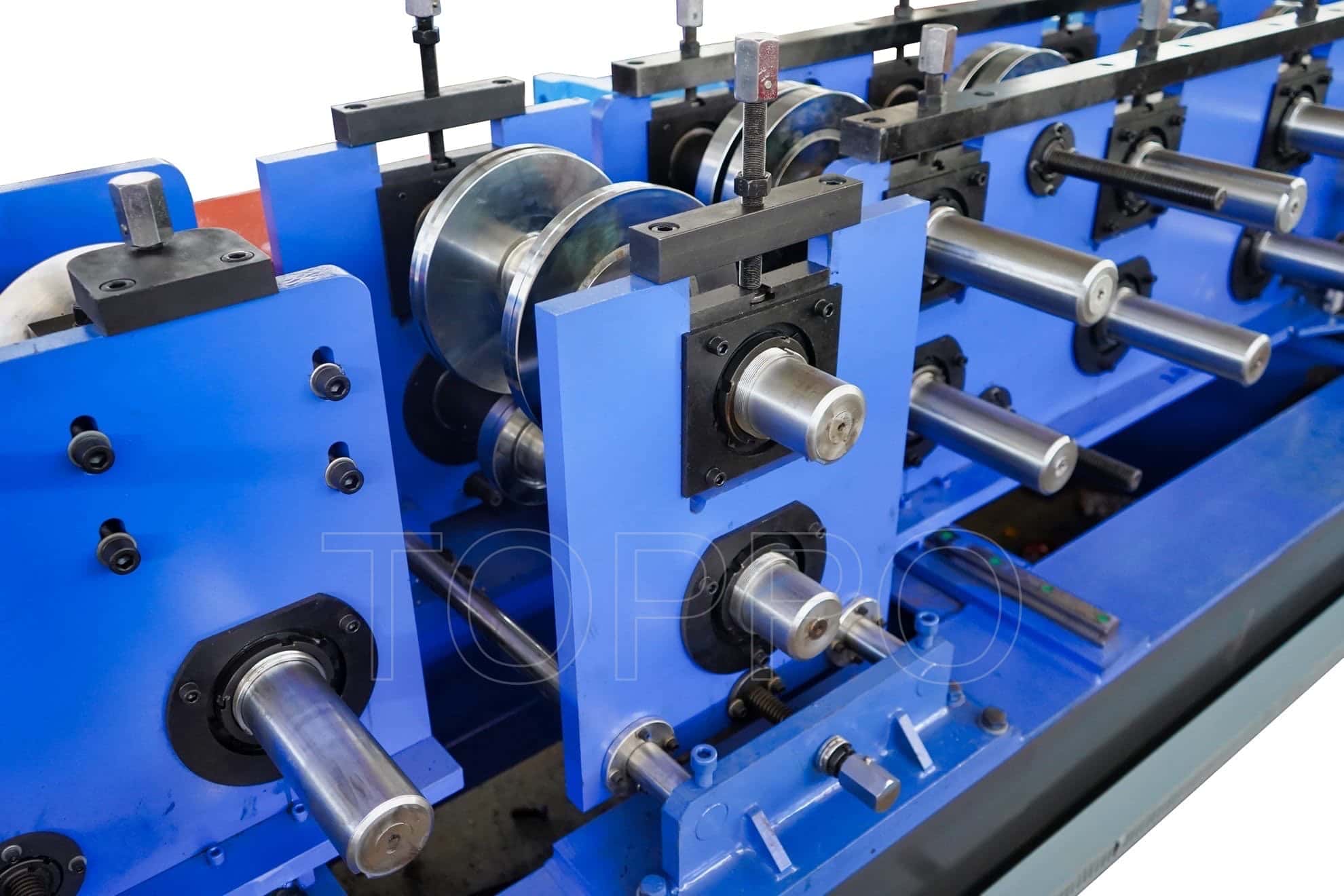 Blue Frame Automatic CZU Purlin Roll Forming Machine