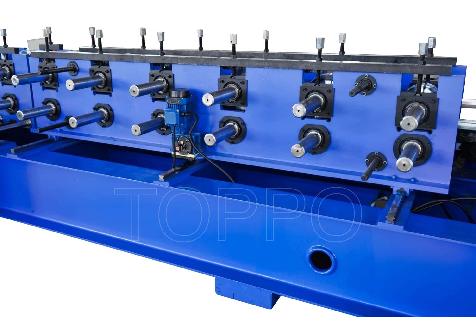 Industrial Automatic CZU Purlin Roll Forming Machine with Integrated Punching