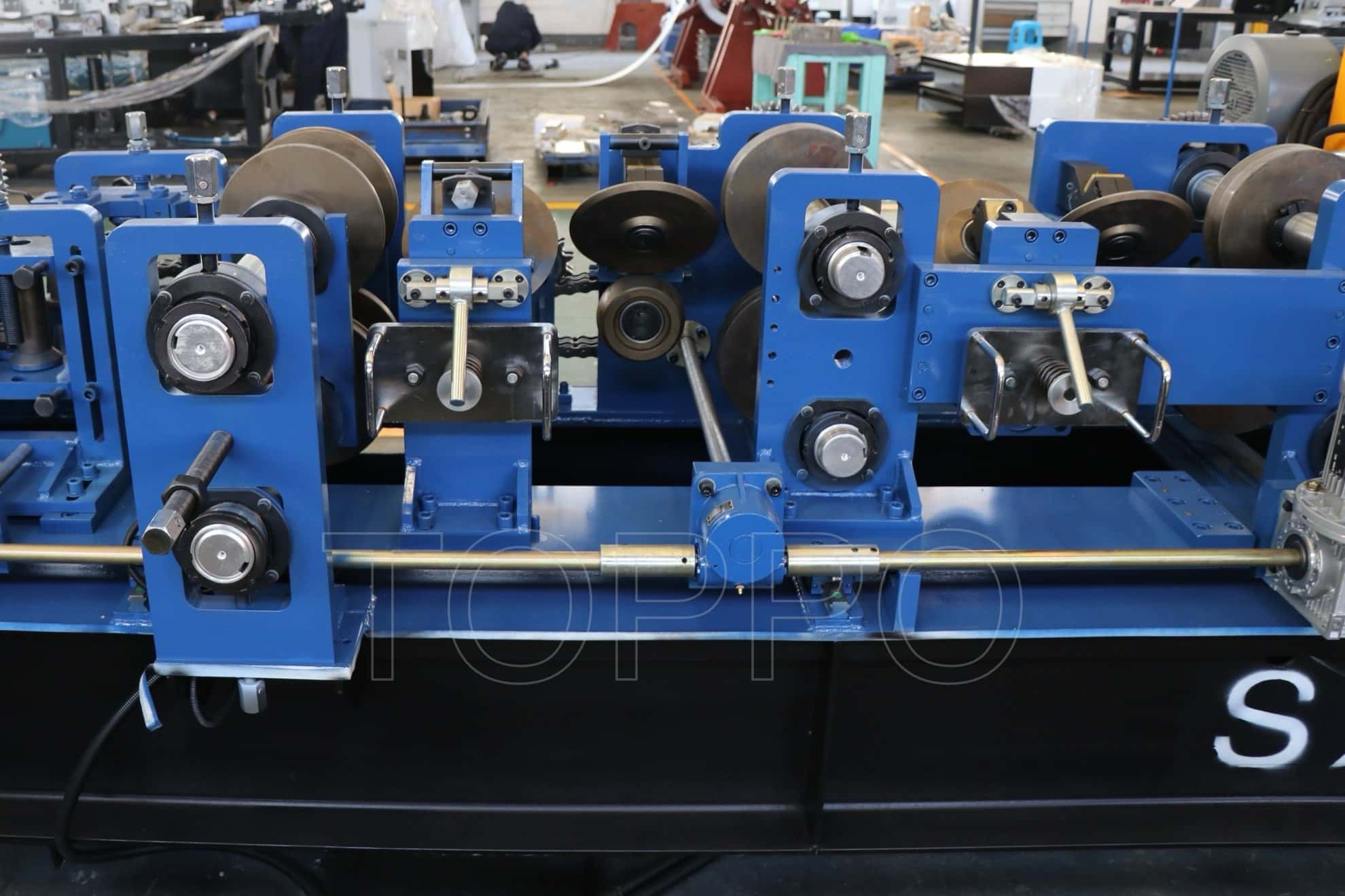 CZU Purlin Roll Forming Machine with Manual Control Cabinet