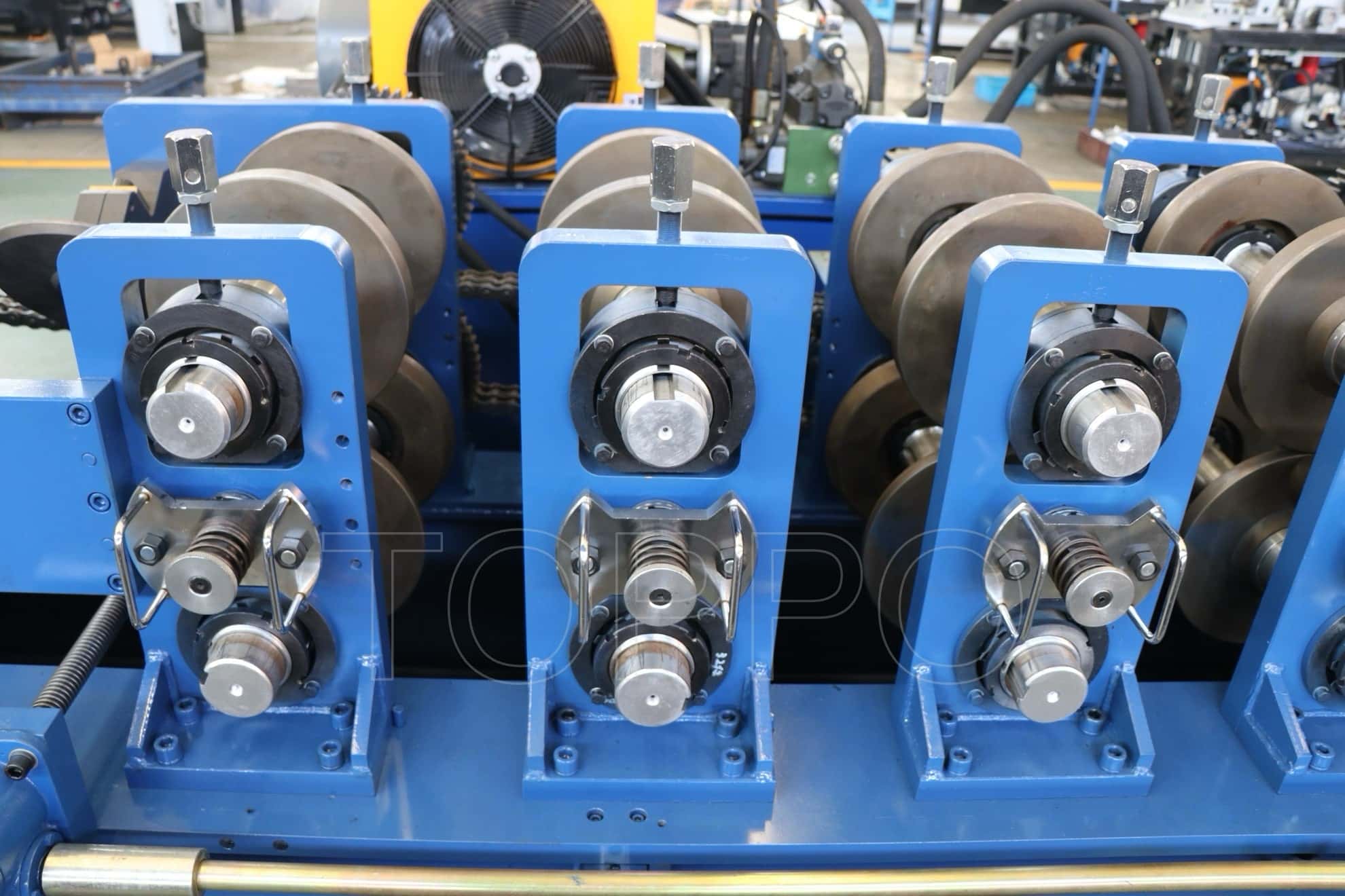 CZU Purlin Roll Forming Machine with Manual Control Cabinet